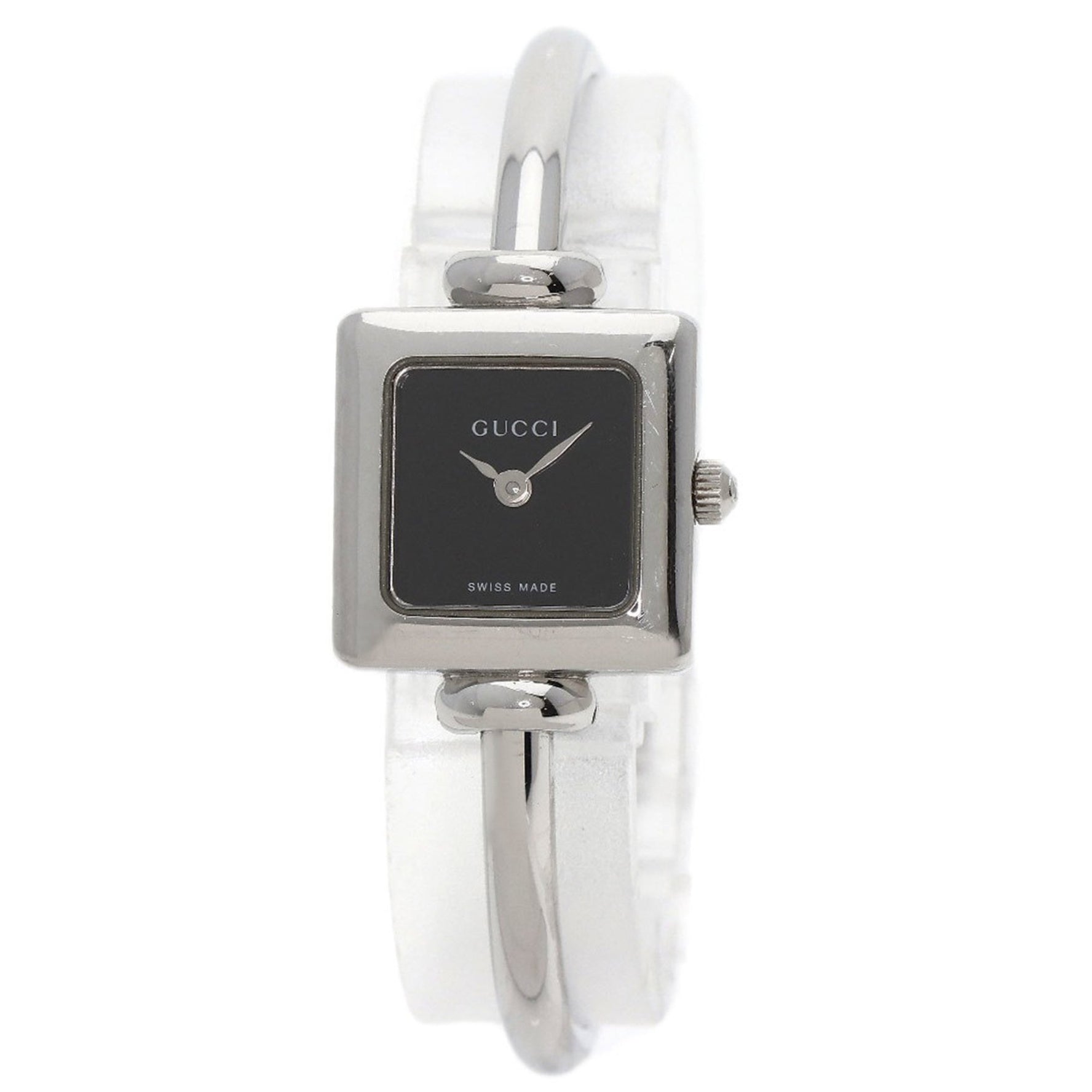 Gucci 1900L Square Face Watch Stainless Steel SS Ladies GUCCI