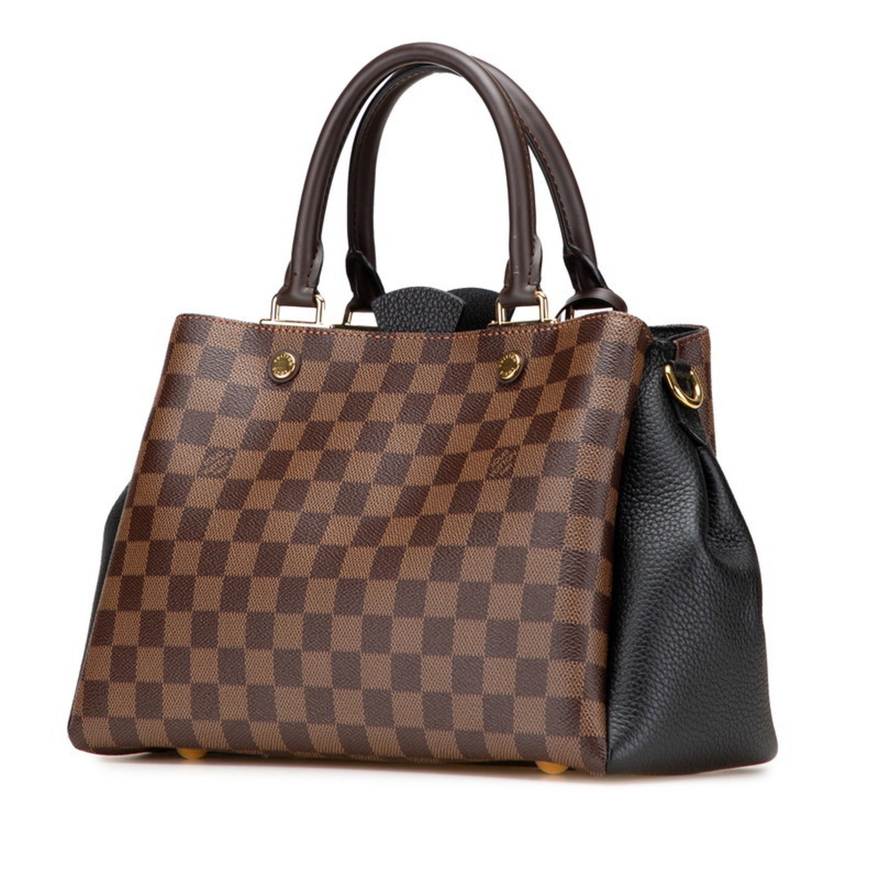 Louis Vuitton Damier Brittany Handbag/Shoulder Bag, 2-Way, N41673, Brown PVC Leather, Women's, LOUIS VUITTON