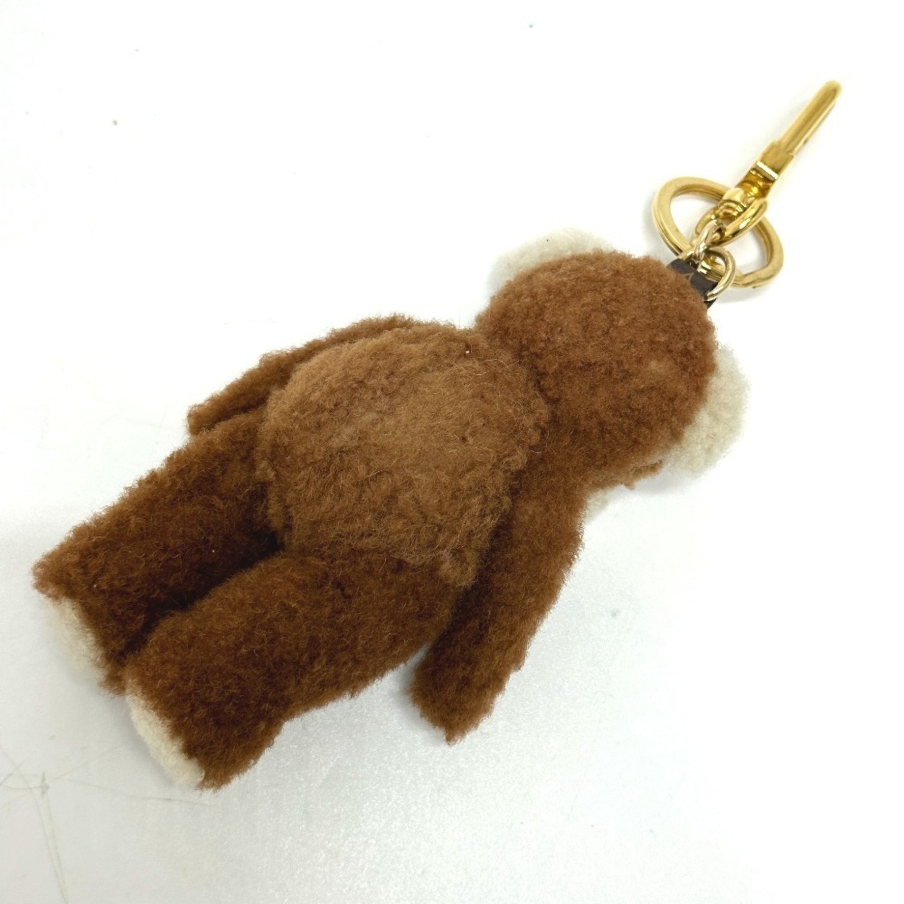 Louis Vuitton Porte-Clés LV Teddy Bear Bag Charm Keychain, Mohair