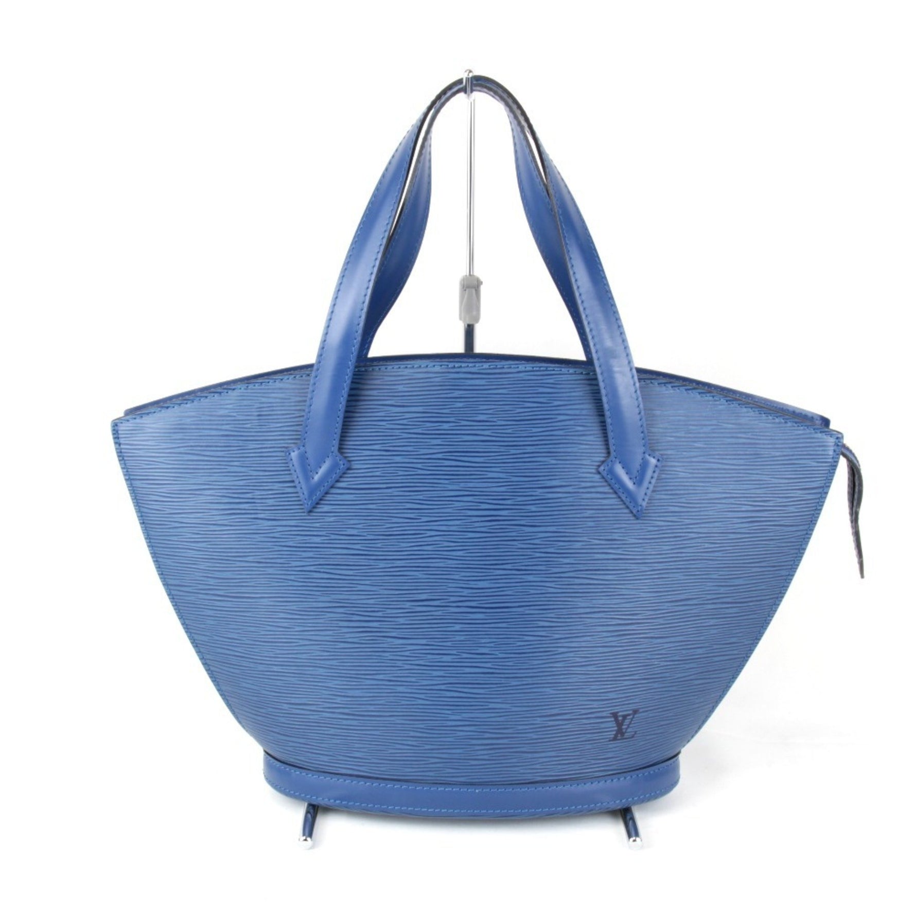 LOUIS VUITTON Saint Jacques M52265 Handbag Epi Leather Blue Women's