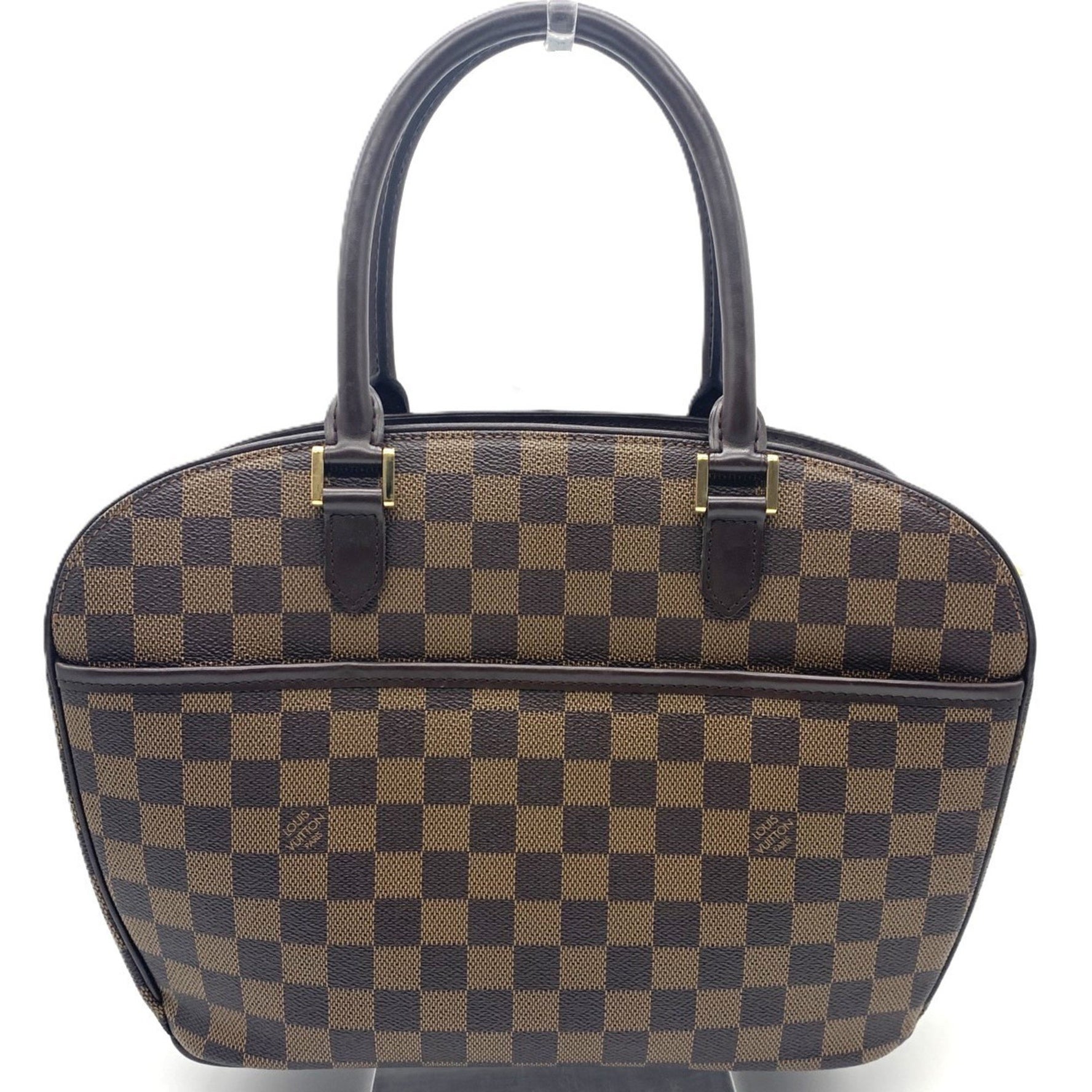 Louis Vuitton Handbag Damier Canvas Saria Horizontal