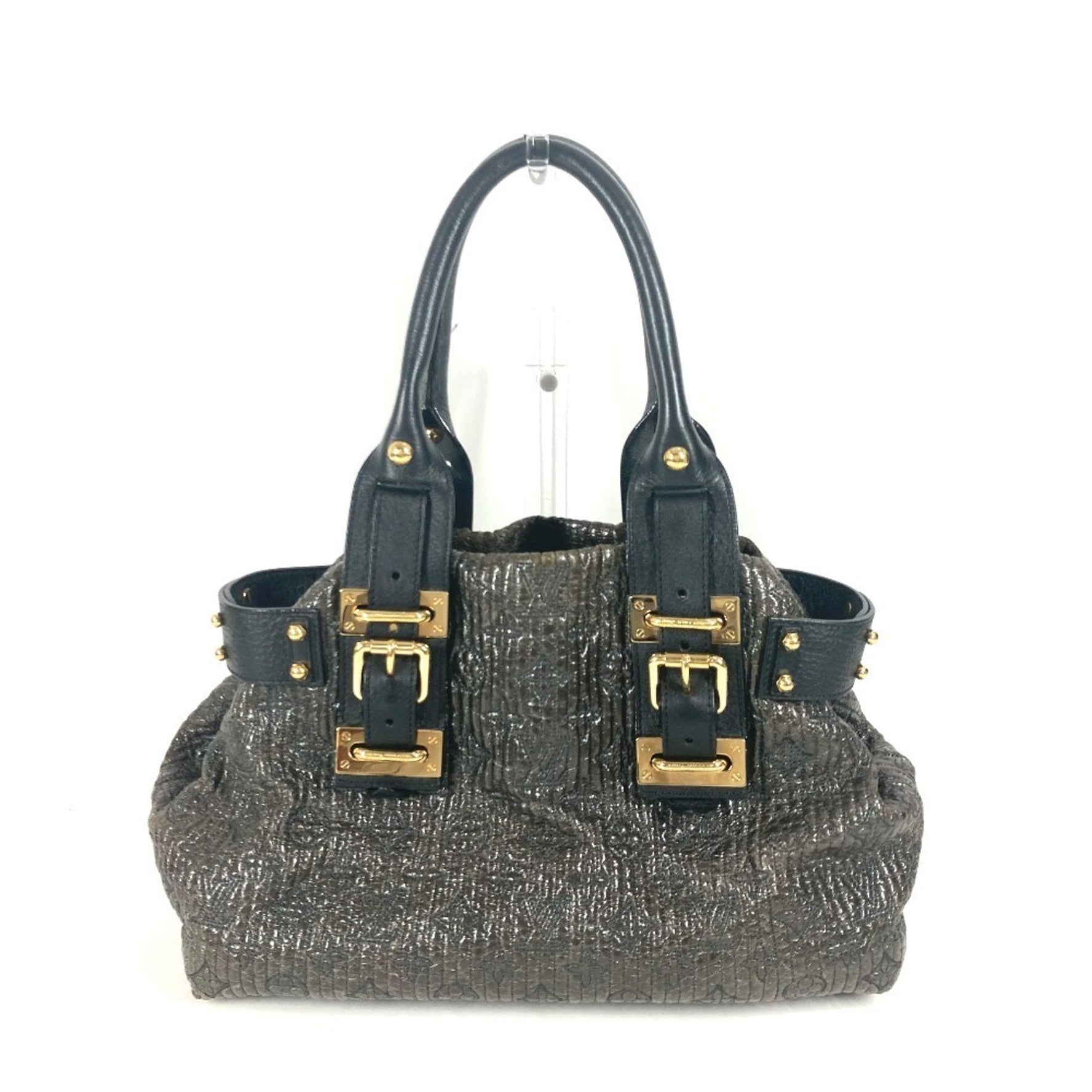 Louis Vuitton Monogram Motard Biker Handbag/Tote/Shoulder Bag, Motard, Noir/Black