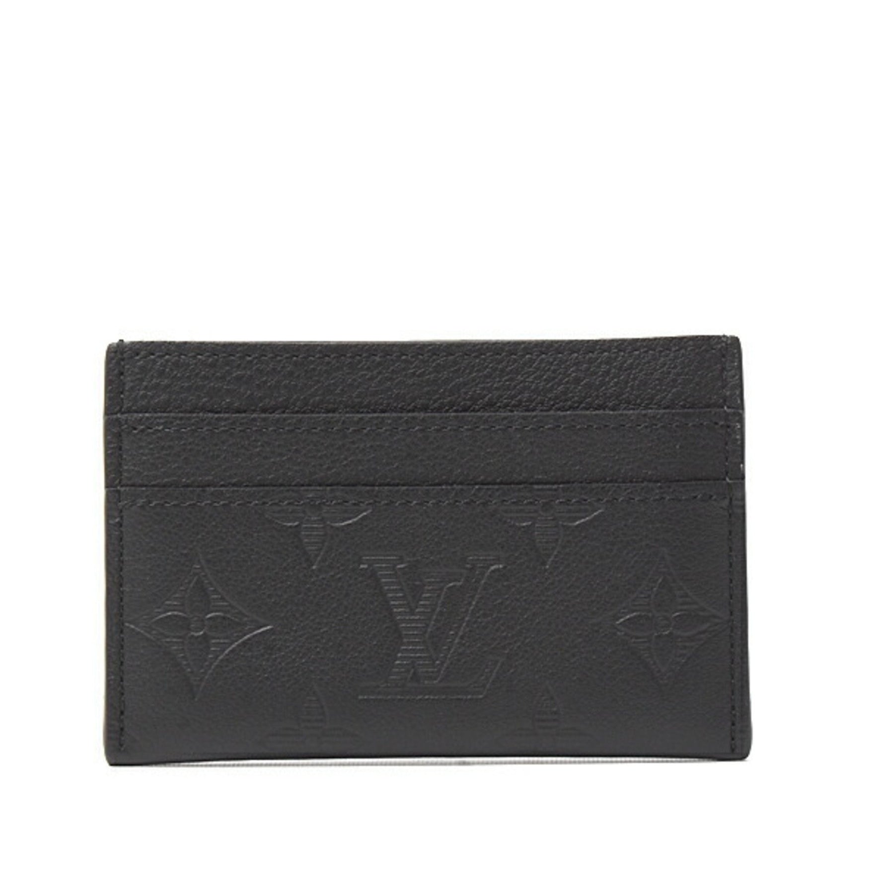 Louis Vuitton Monogram Shadow Porte Carte Double Card Case in