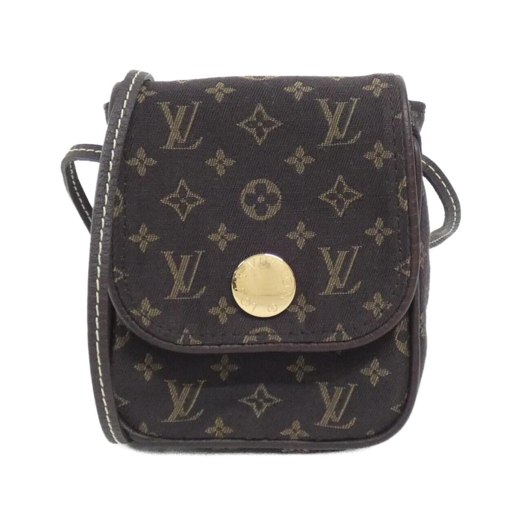 Louis Vuitton Monogram Minilan Pochette Cancun Handbag