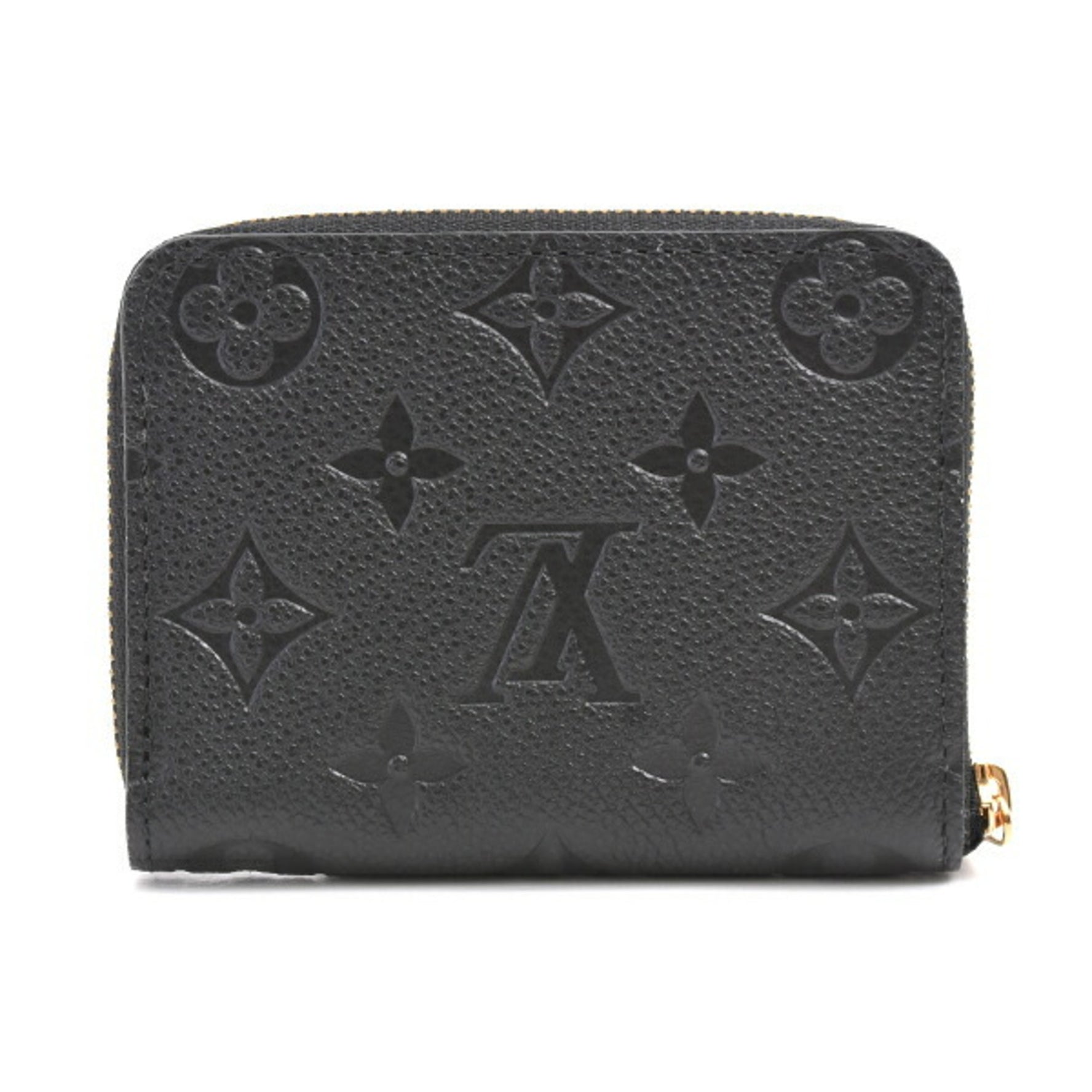 Louis Vuitton Monogram Empreinte Zippy Coin Purse in Black Noir