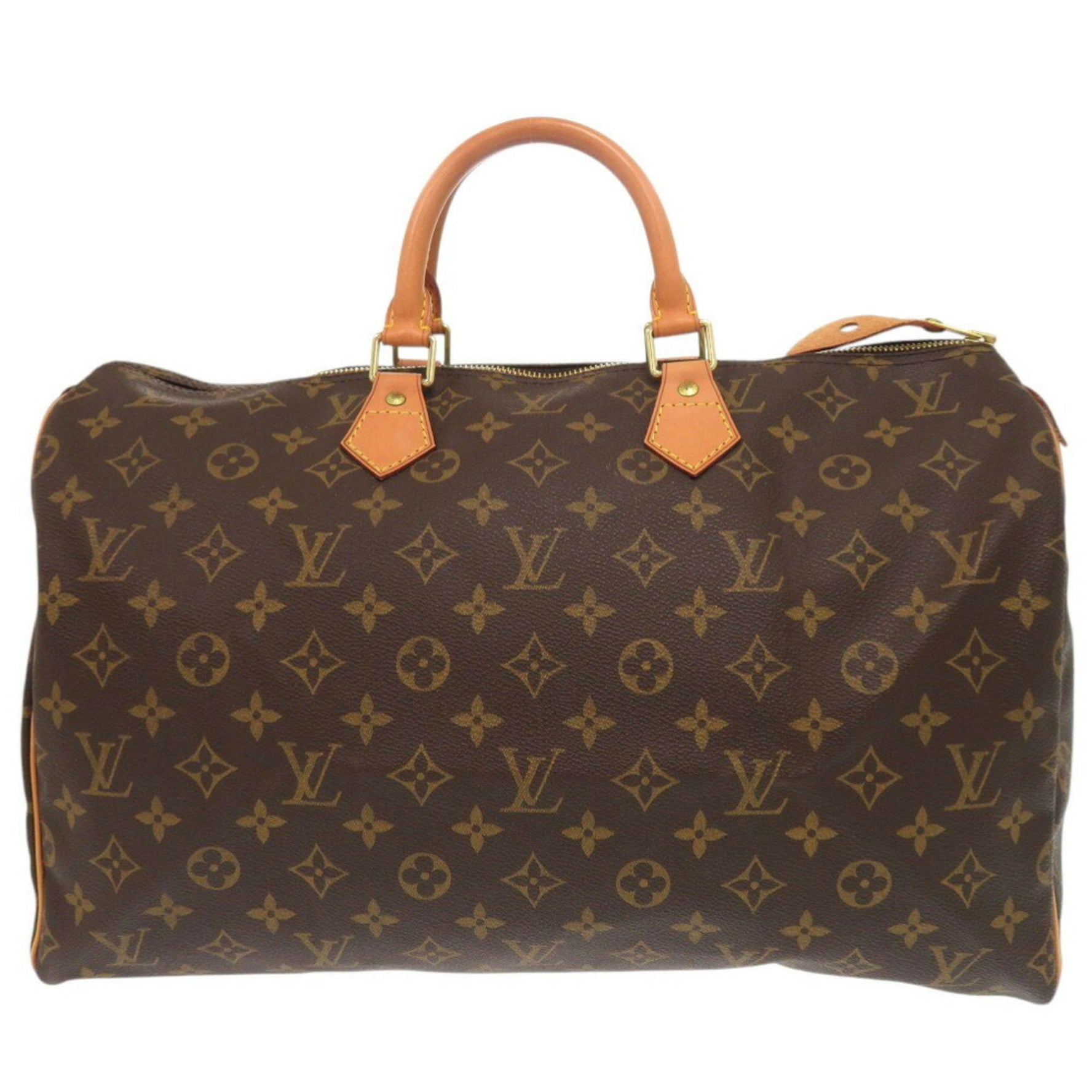 Louis Vuitton Speedy 40 Monogram Brown Handbag LV VUITTON