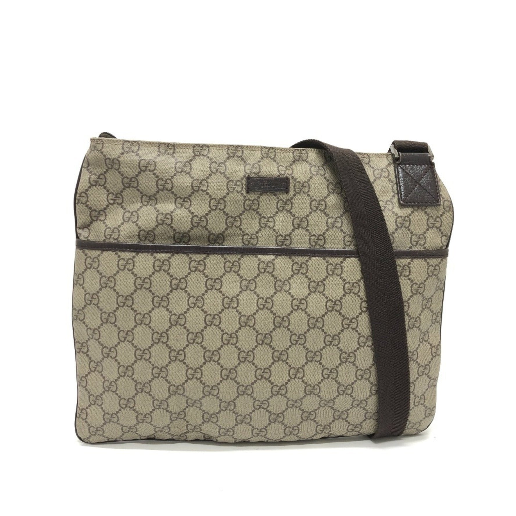 GUCCI GG Messenger Bag, Shoulder Supreme Canvas