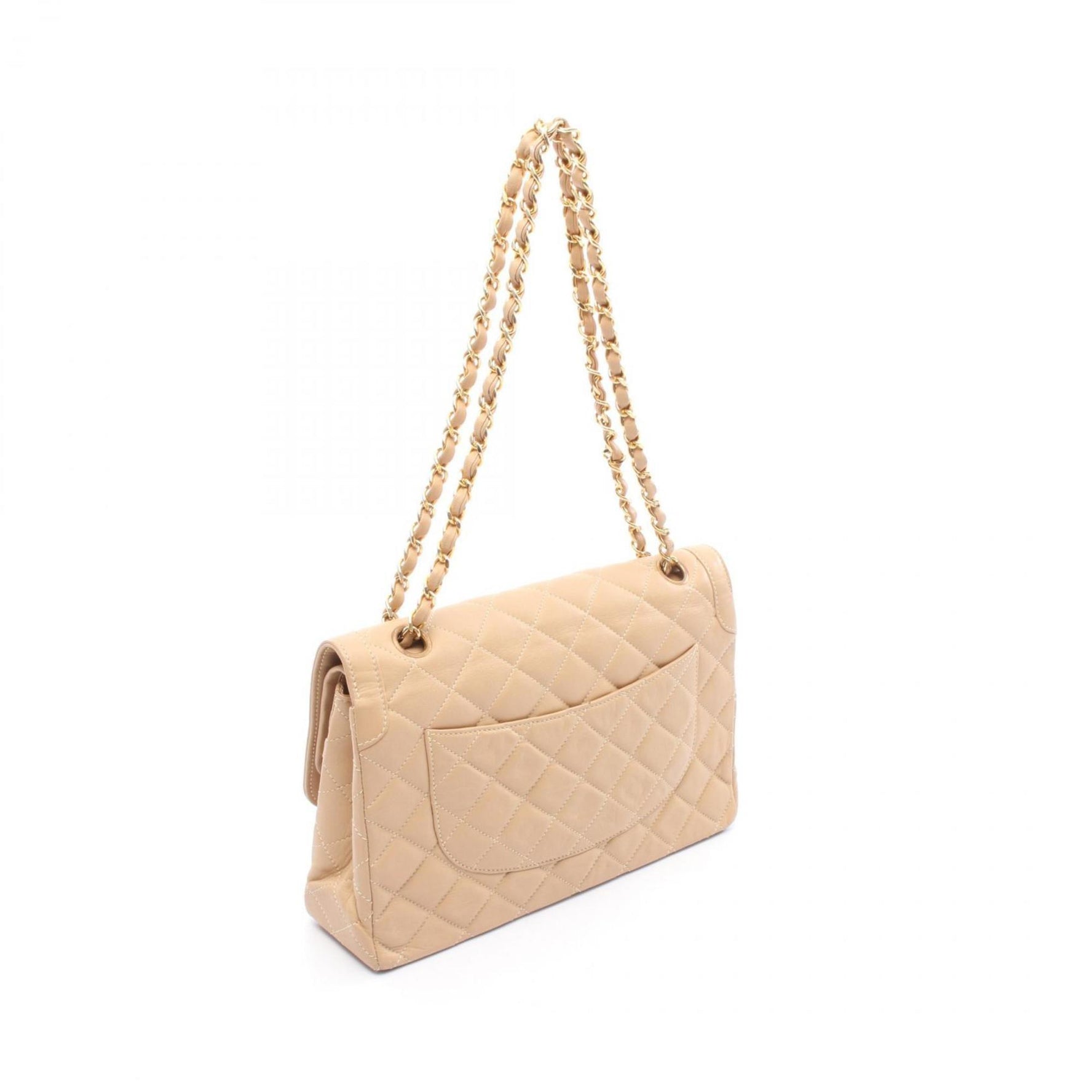 CHANEL Matelasse Paris Limited Edition Double Flap Shoulder Bag in Lambskin