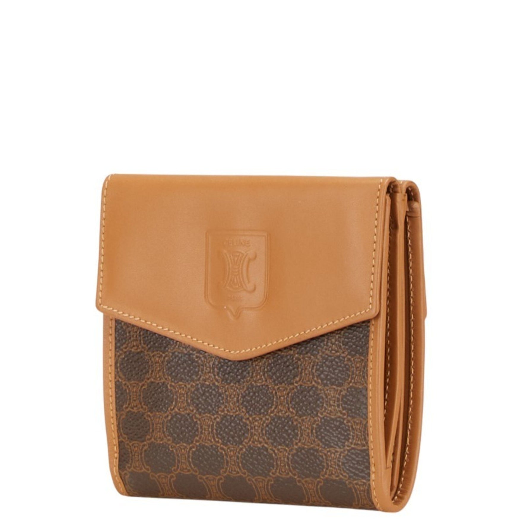 Celine Macadam Bifold Wallet Leather