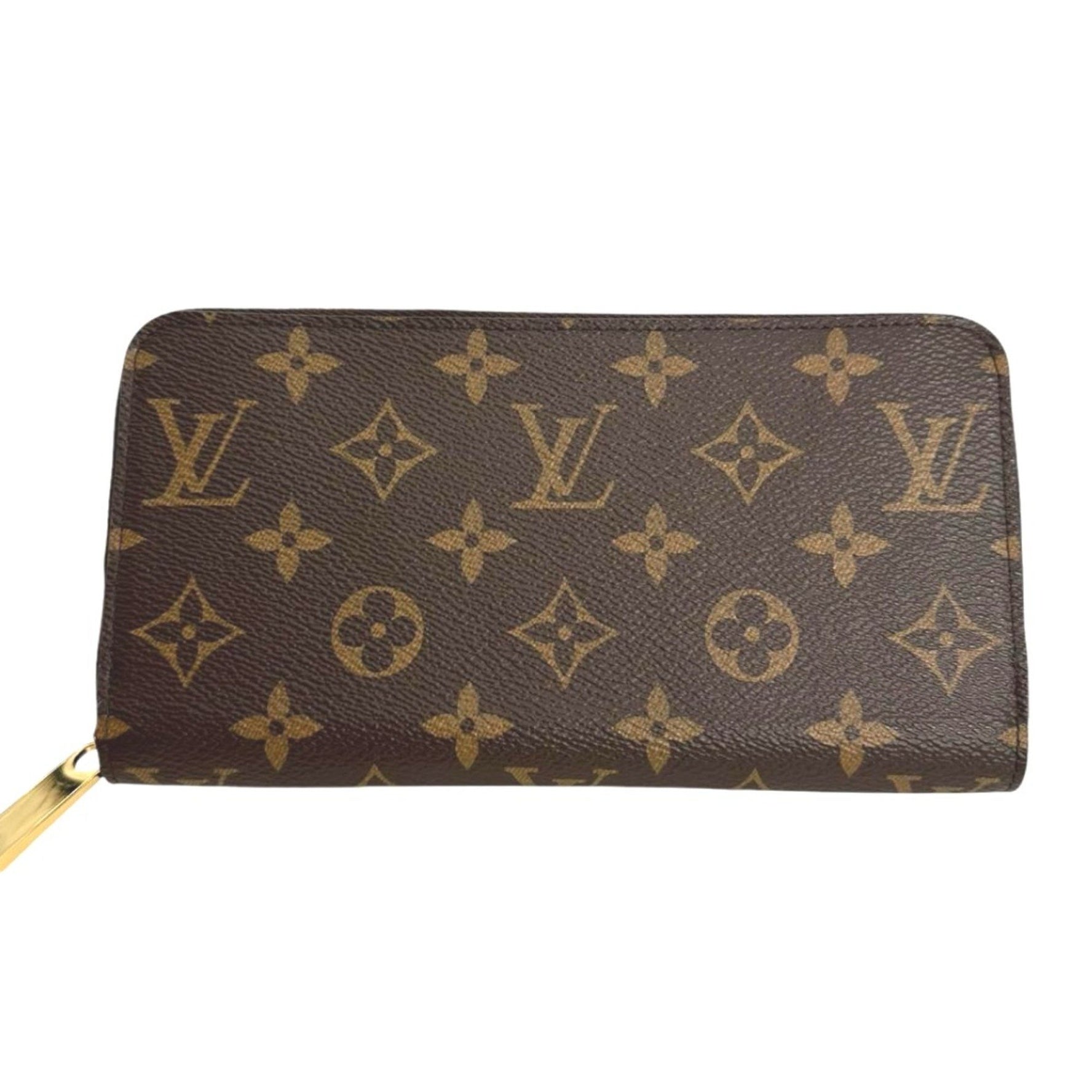 Louis Vuitton Long Wallet Round Zipper Monogram Zippy Canvas