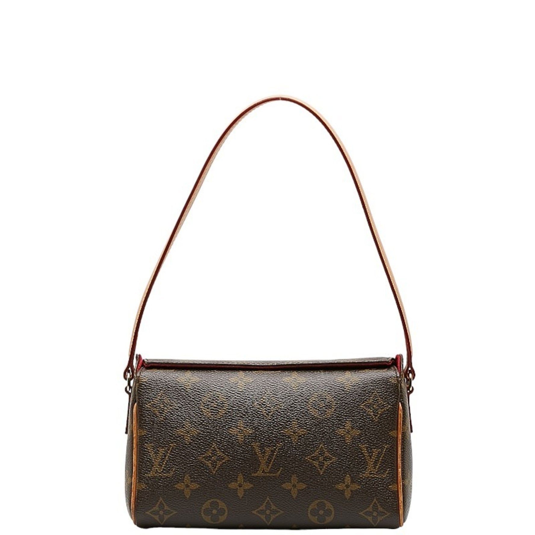 Louis Vuitton Monogram Recital Handbag M51900 Brown PVC Leather Women's LOUIS VUITTON