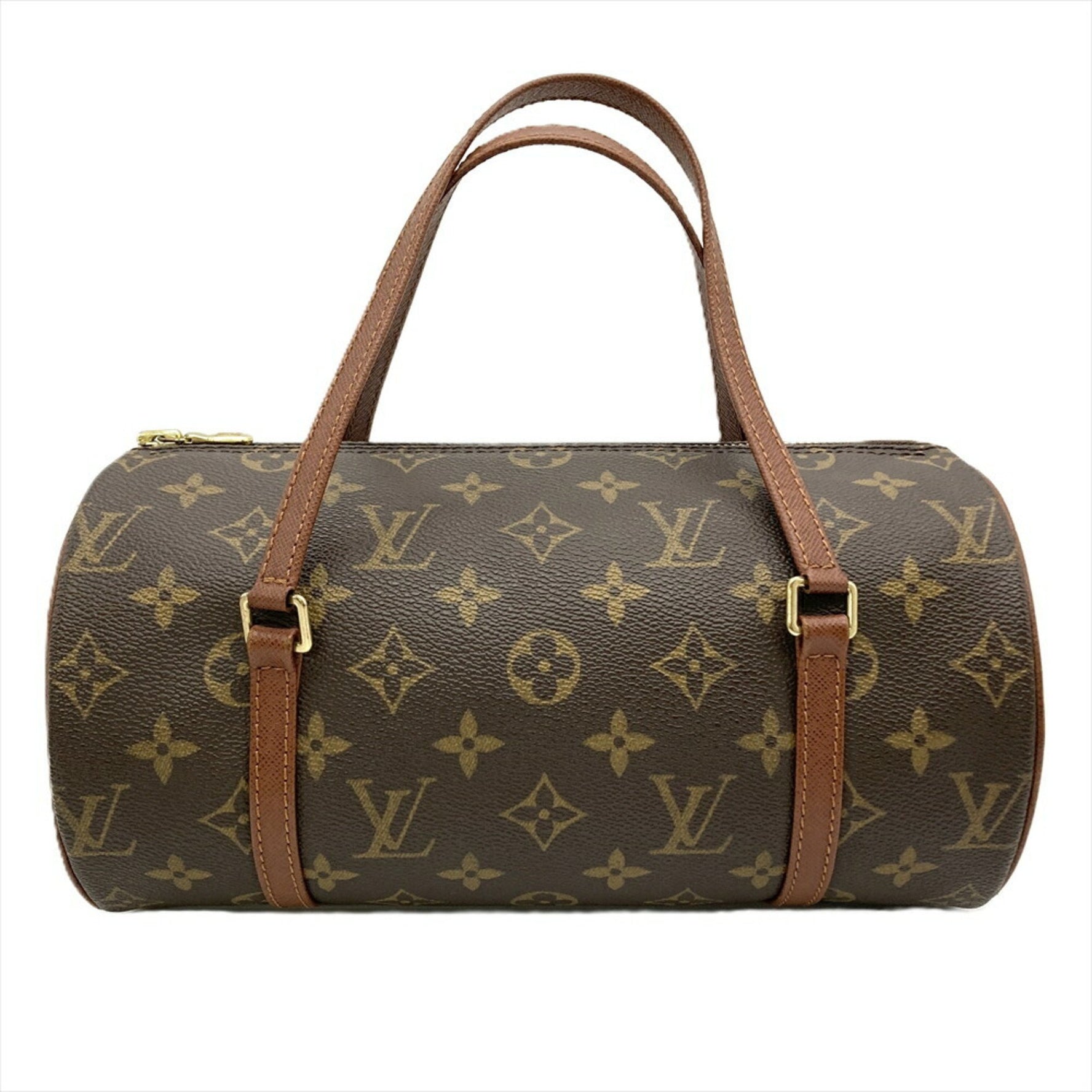 Louis Vuitton Papillon Handbag Monogram Canvas Brown