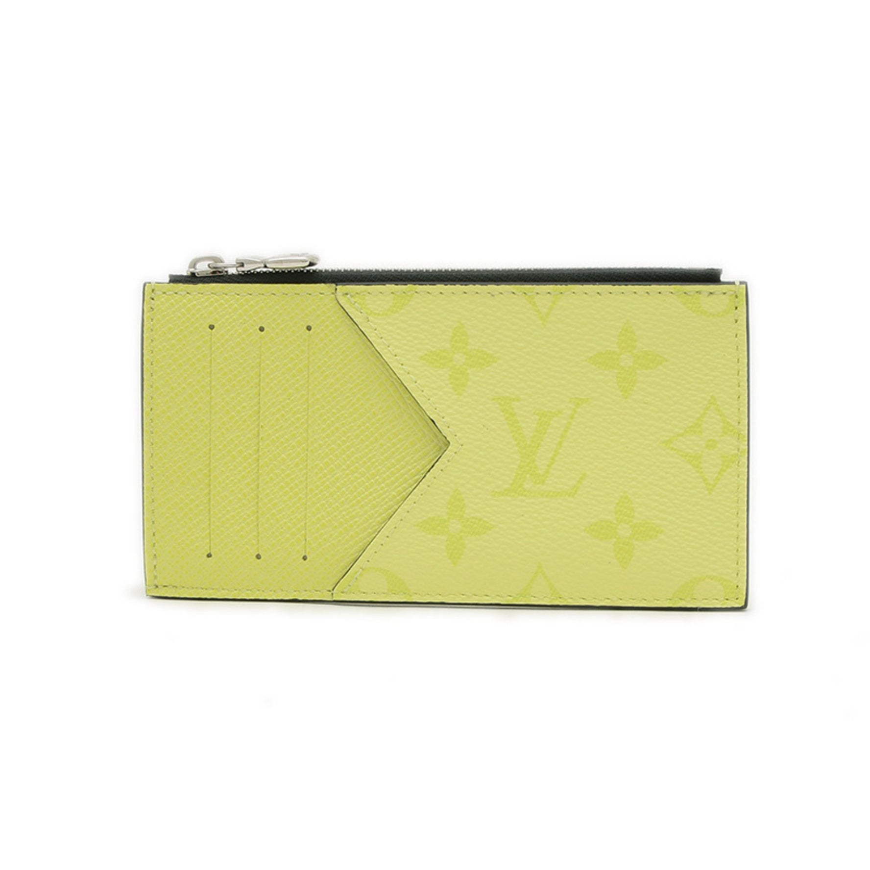Louis Vuitton Taiga Rama Coin Card Holder Business Holder/Card Case Wallet Lemonade