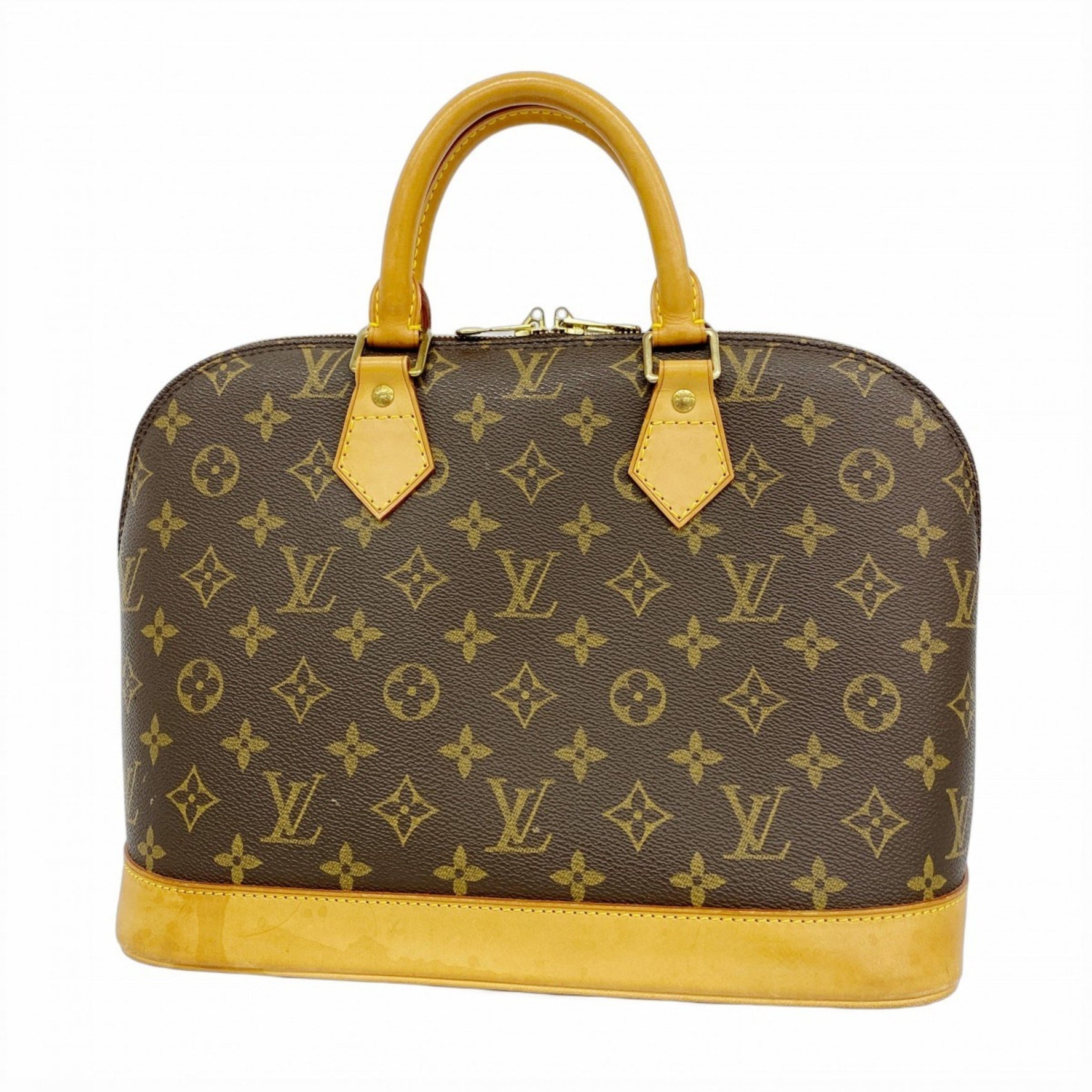 Louis Vuitton Monogram Alma Handbag M51130 Brown Women's