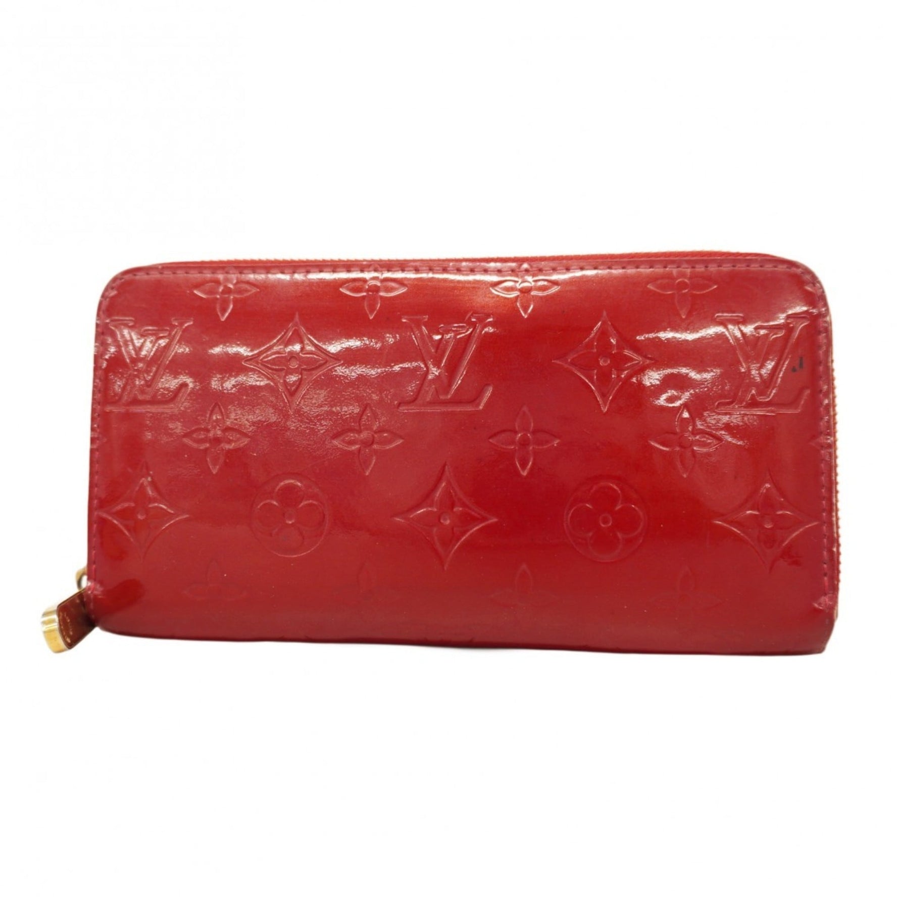 Louis Vuitton Vernis Zippy Wallet Pomme d'Amour Long