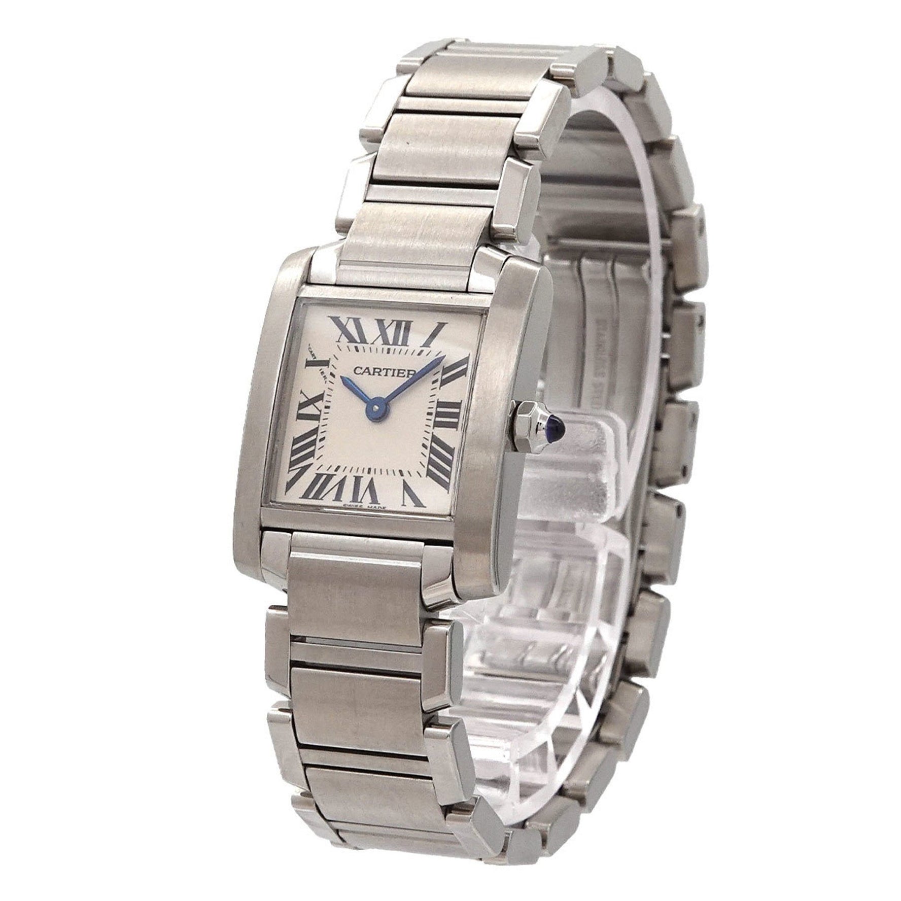 Cartier Tank Francaise SM Ivory Quartz Watch
