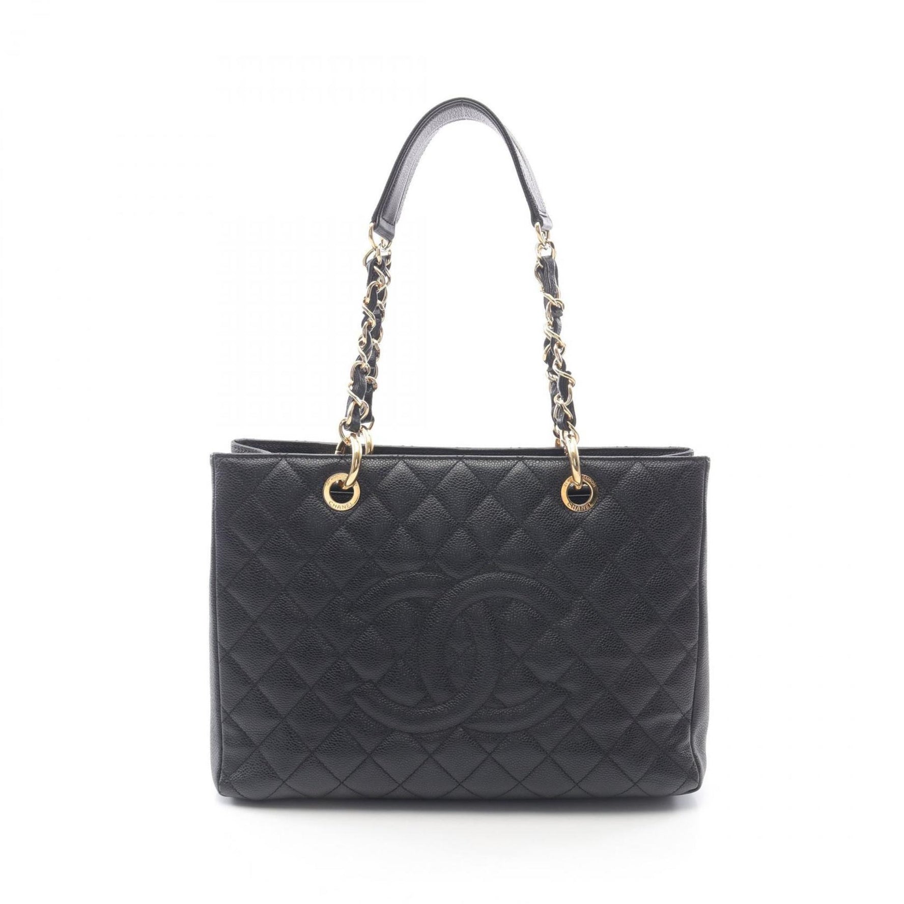 CHANEL Matelasse Grand Shopping GST Tote Bag in Calfskin Leather
