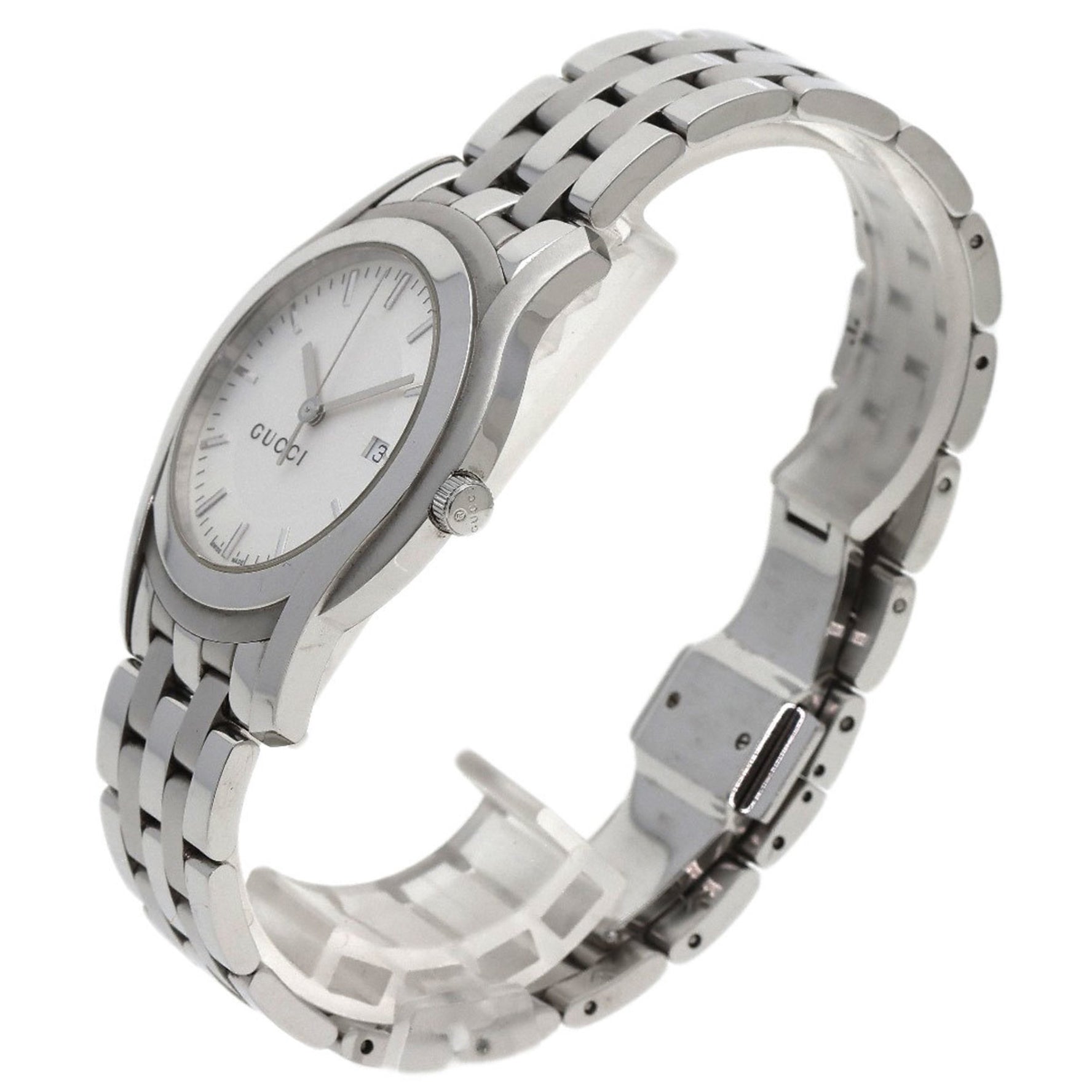 Gucci Quartz Stainless Steel Men's Watch