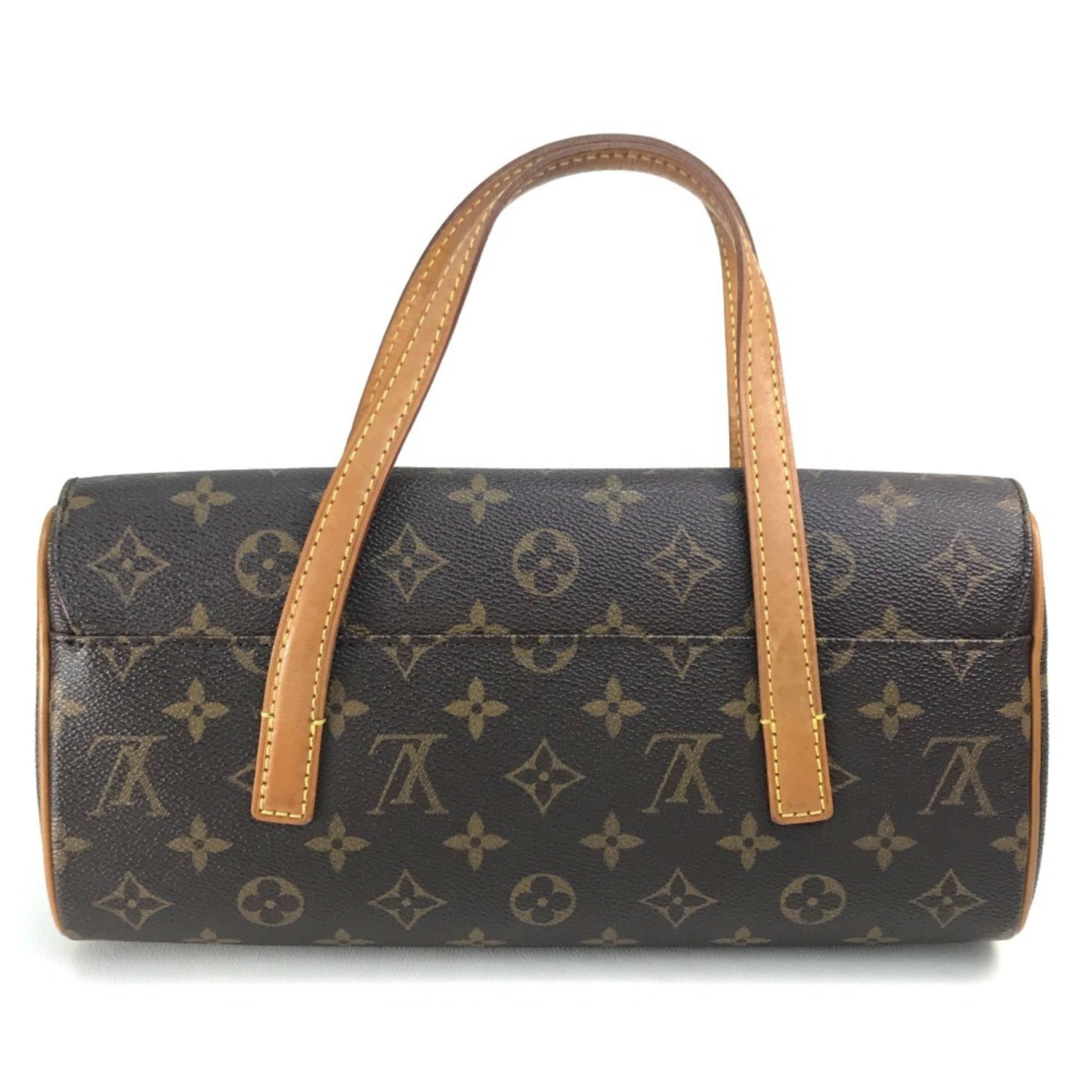 LOUIS VUITTON M51902 Monogram Sonatine Horizontal Handbag in Canvas, Women's, Brown