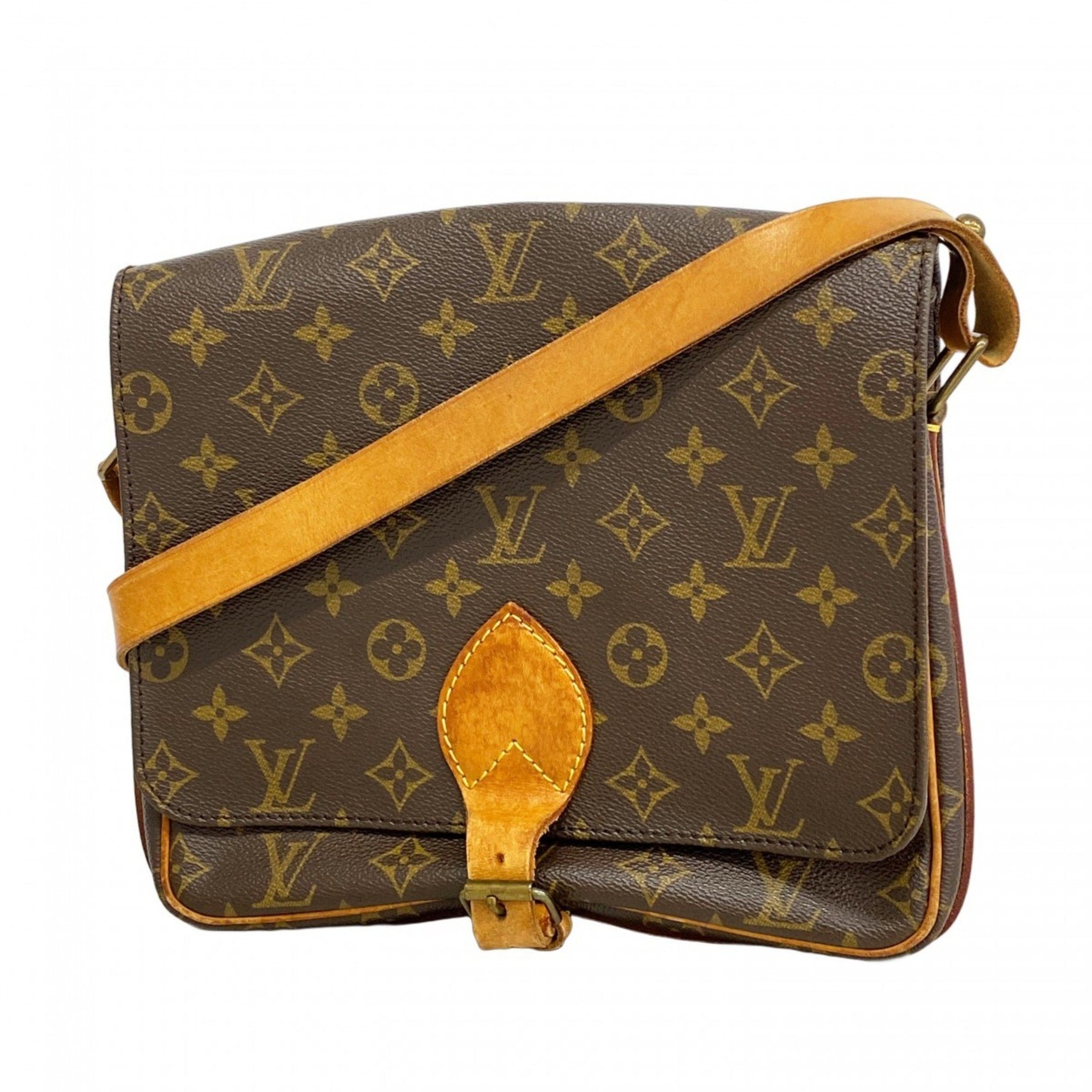 Louis Vuitton Monogram Cartouchiere GM Shoulder Bag
