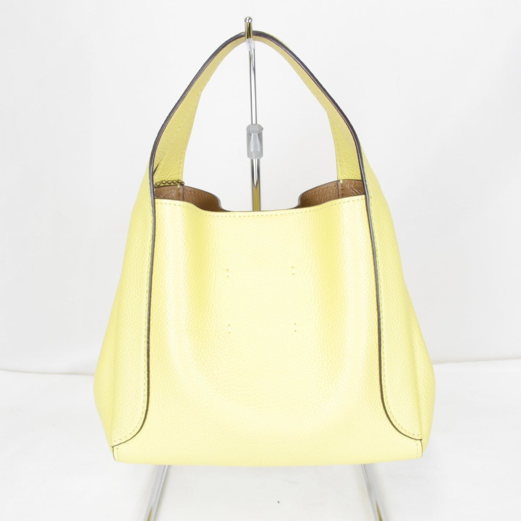 COACH leather handbag with shoulder strap