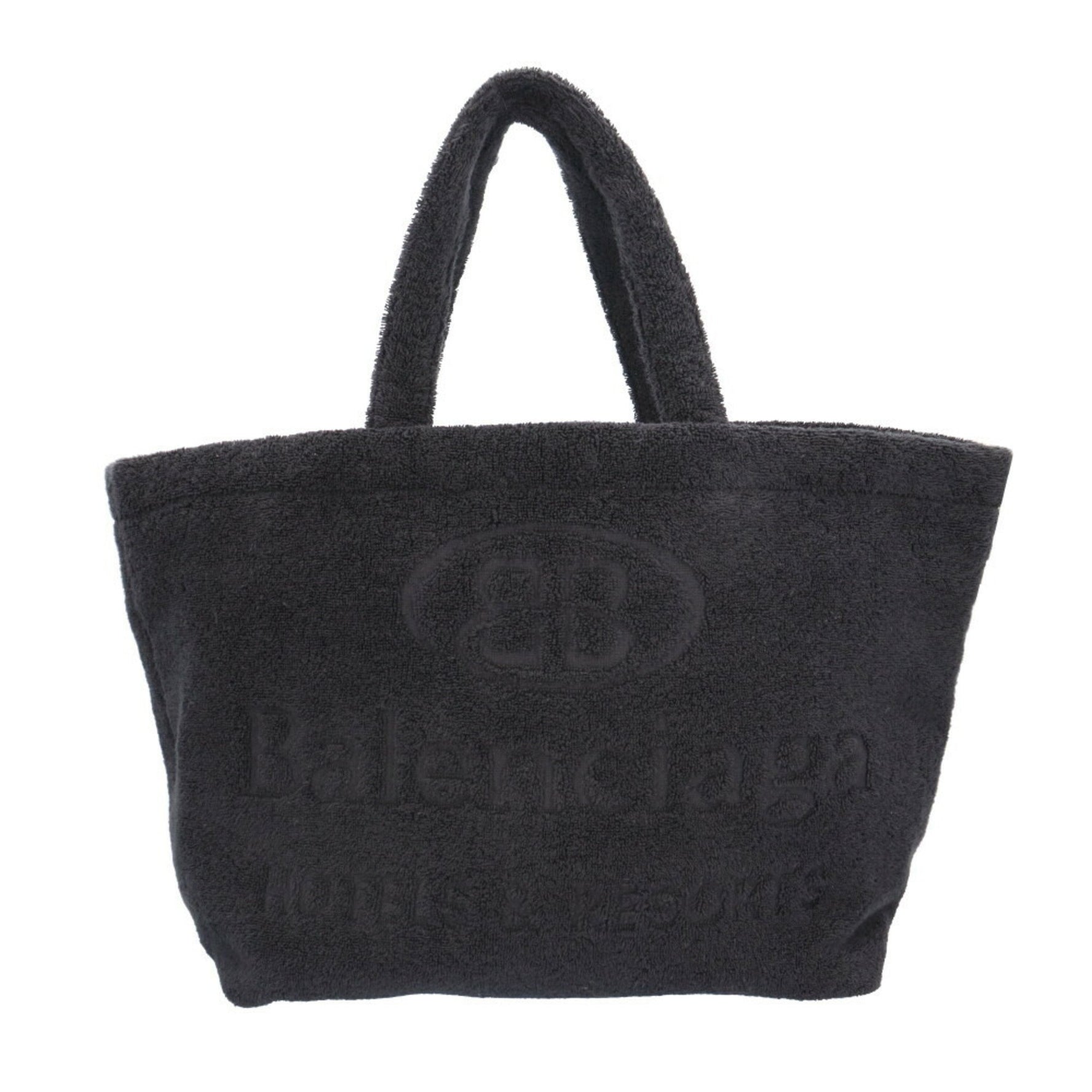 Balenciaga Women's Fabric Tote Bag Black