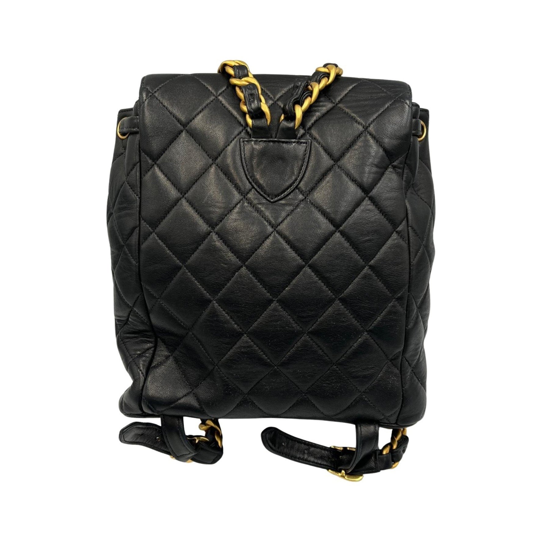 CHANEL Douma Matelasse Backpack/Daypack with Gold Hardware, Vintage Lambskin