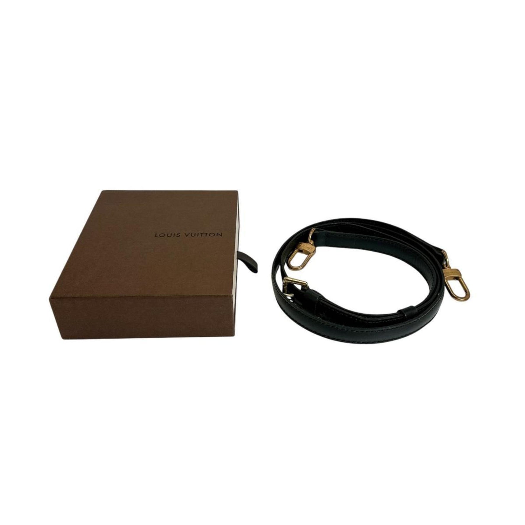 Louis Vuitton Epi Leather Shoulder Strap, Black