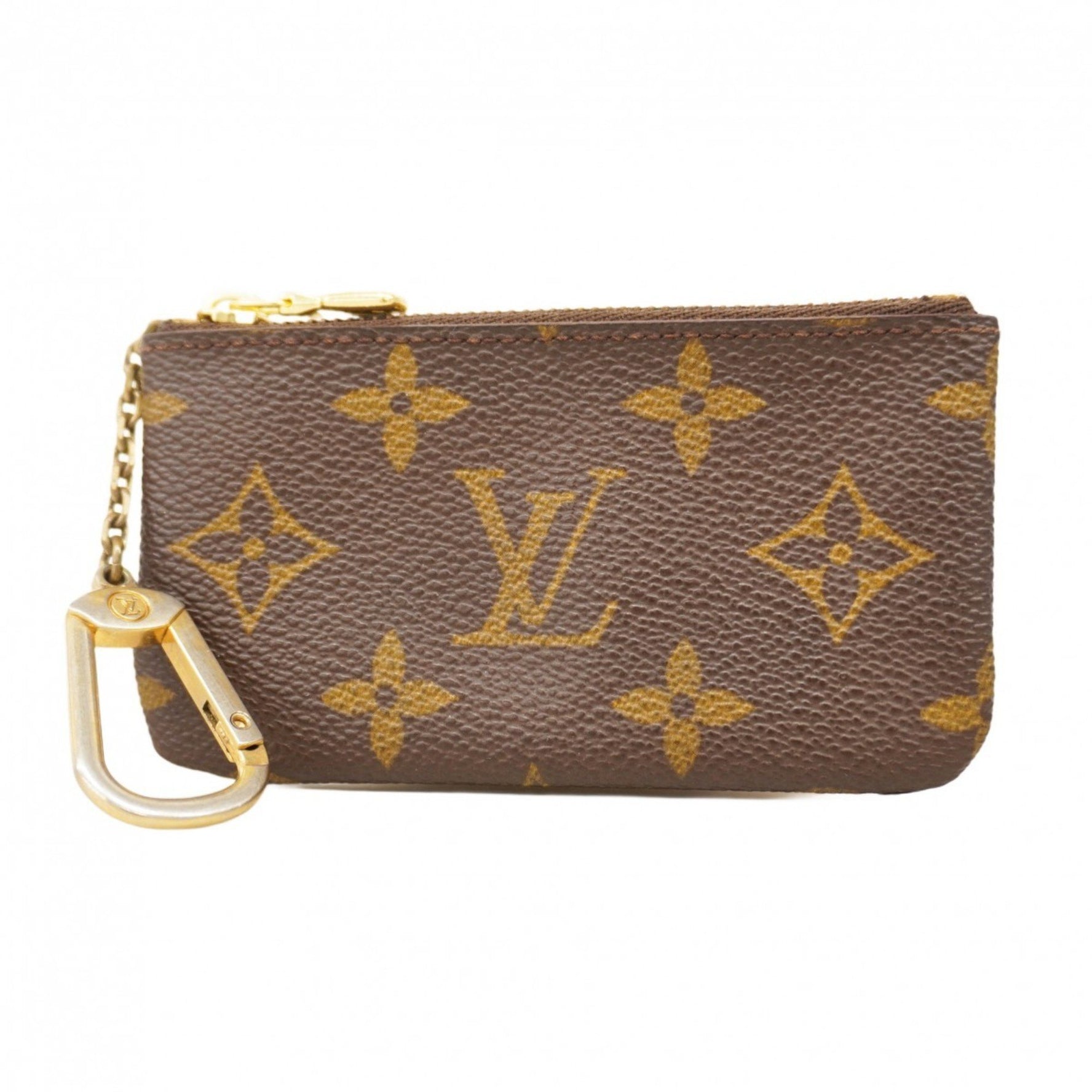 Louis Vuitton Monogram Pochette Cle Wallet/Coin Case Men's/Women's