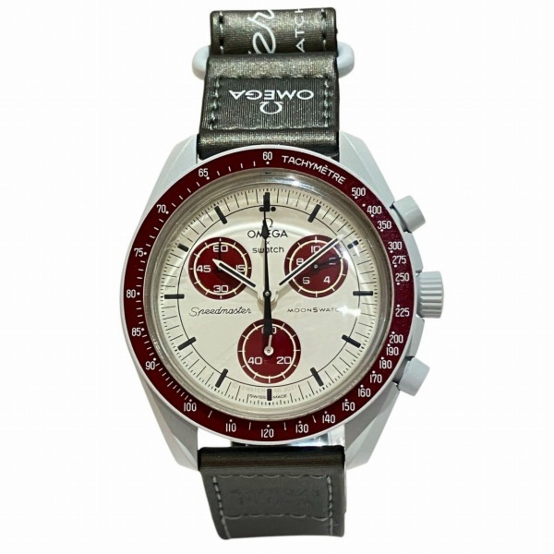 Omega Moonswatch Mission to Pluto SO33M101 Quartz Watch Men's Wristwatch
