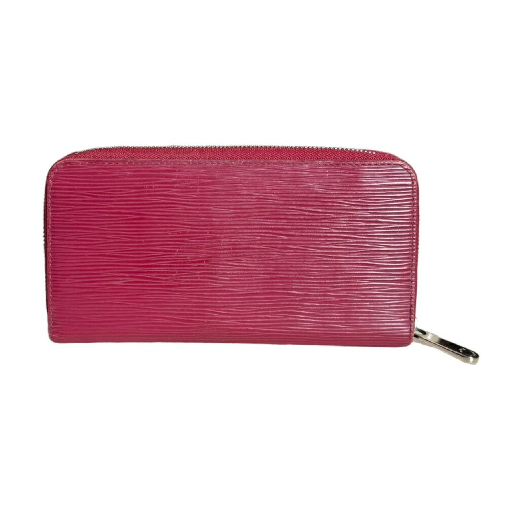 Louis Vuitton Zippy Epi Long Wallet Leather