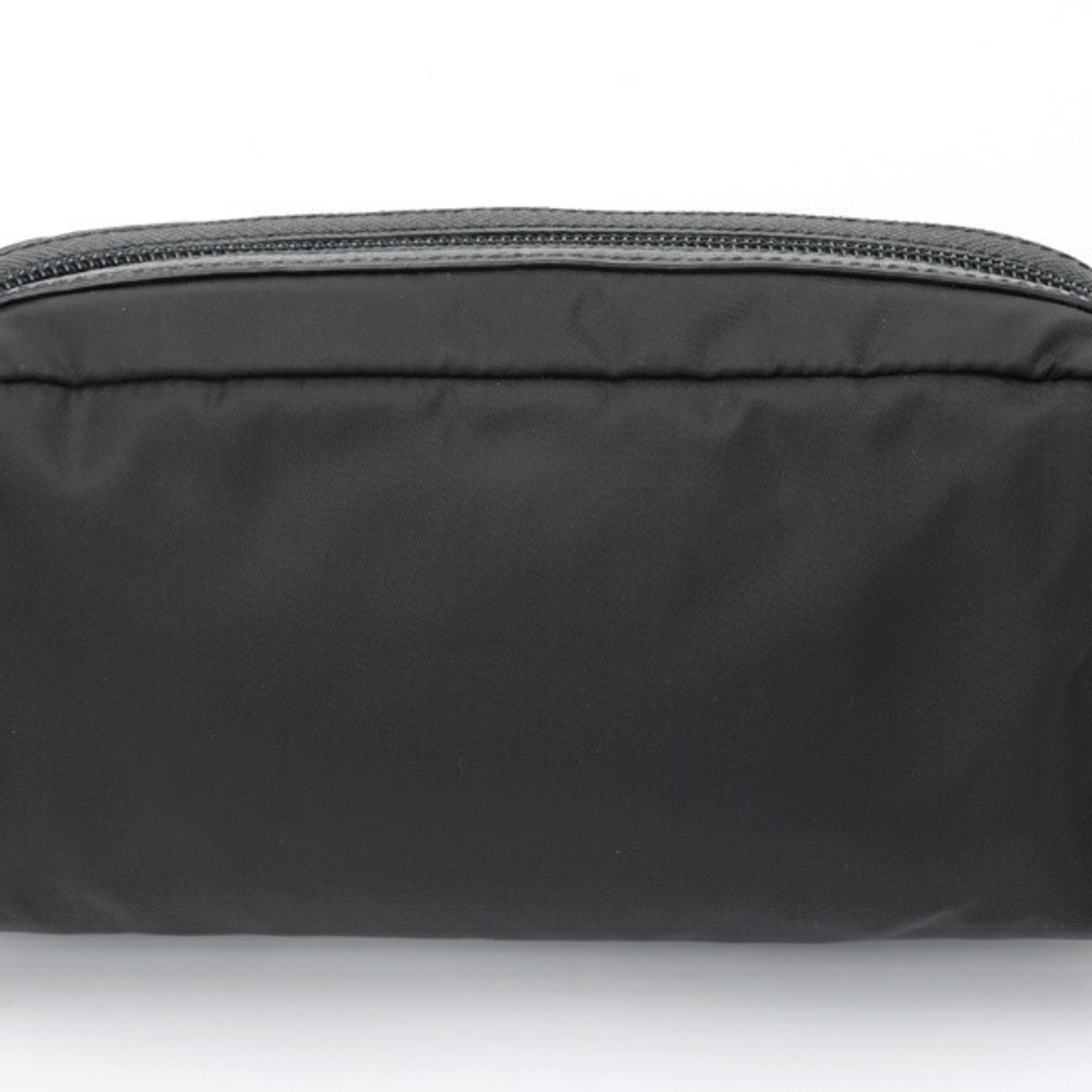 PRADA Re-Nylon Saffiano Leather Necessaire Pouch Travel 2NA045 Nylon Black (Nero) E-157561