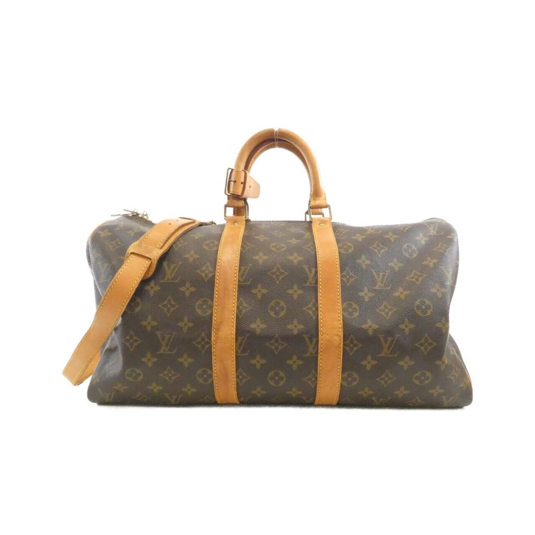 Louis Vuitton Monogram Keepall Bandouliere Boston Bag