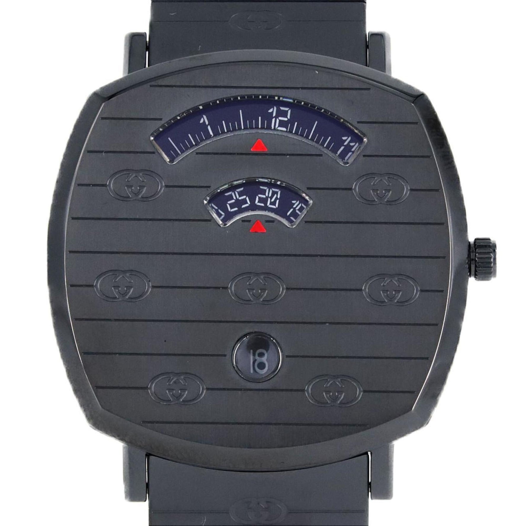 Gucci Grip PVD 157.3 SS Wristwatch Quartz