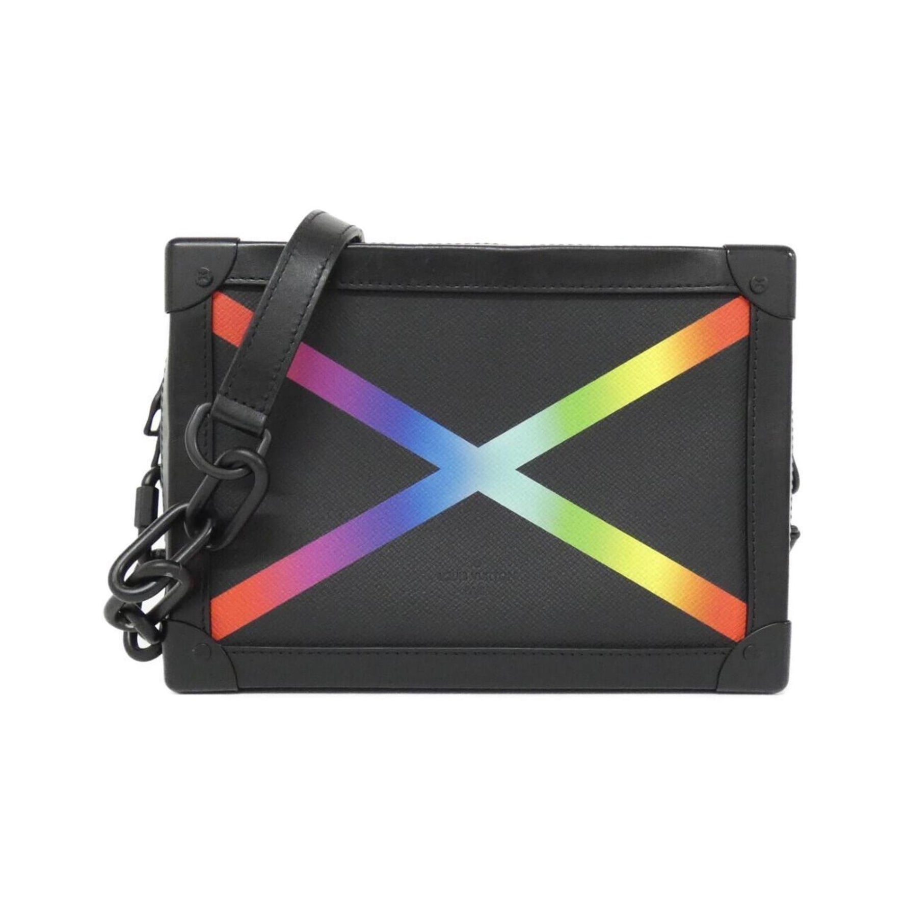 Louis Vuitton Taiga Rainbow Soft Trunk Shoulder Bag