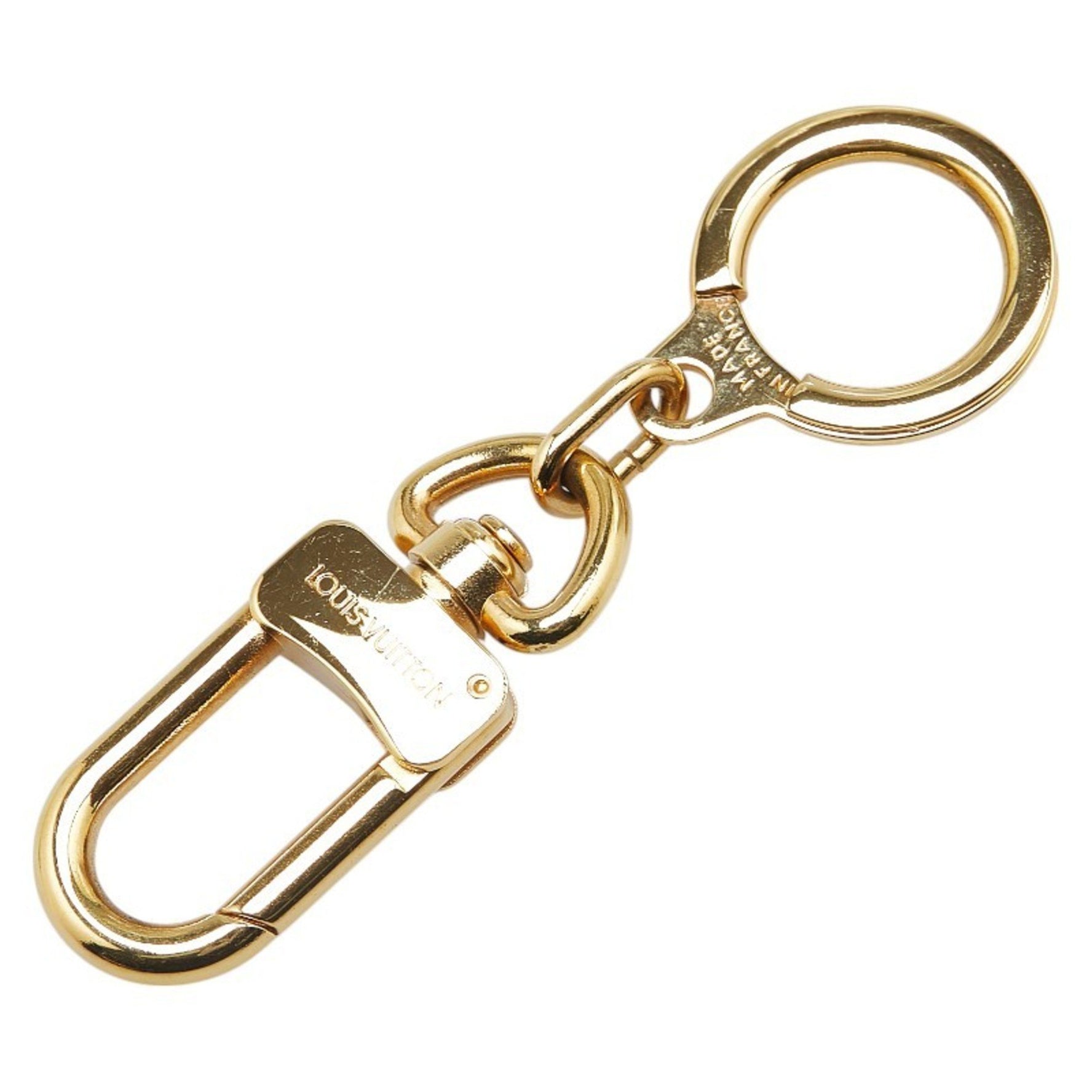 Louis Vuitton Anocre Key Ring Keychain M62694 Gold Plated Women's LOUIS VUITTON