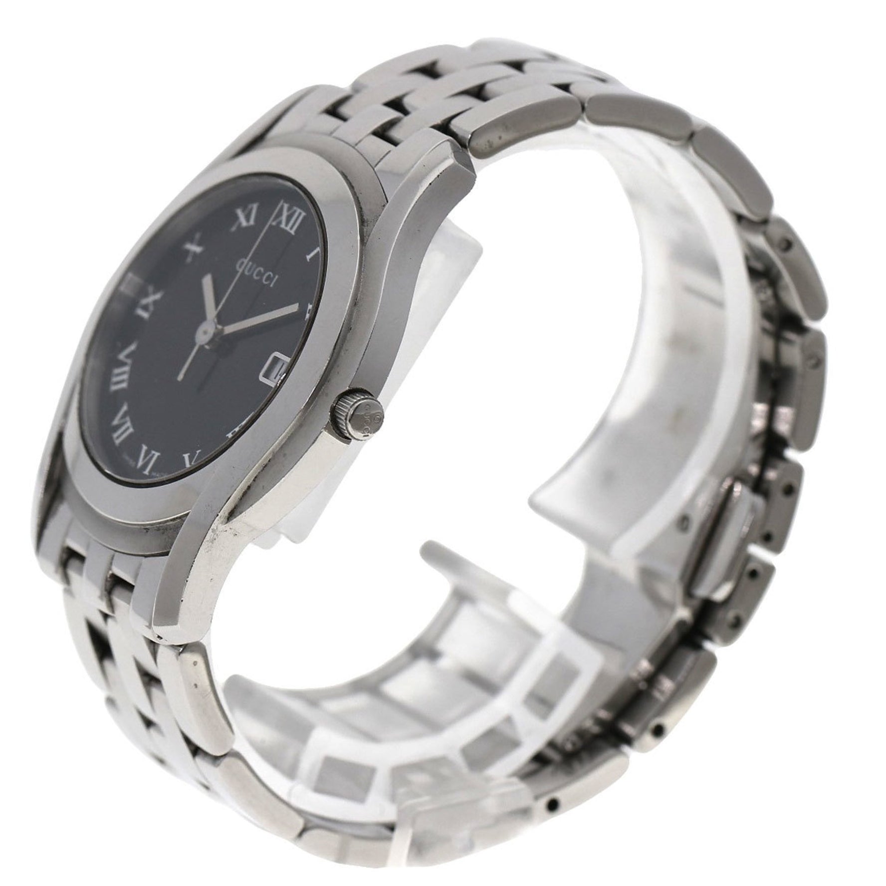 Gucci 5500M Watch Stainless Steel SS Men's GUCCI