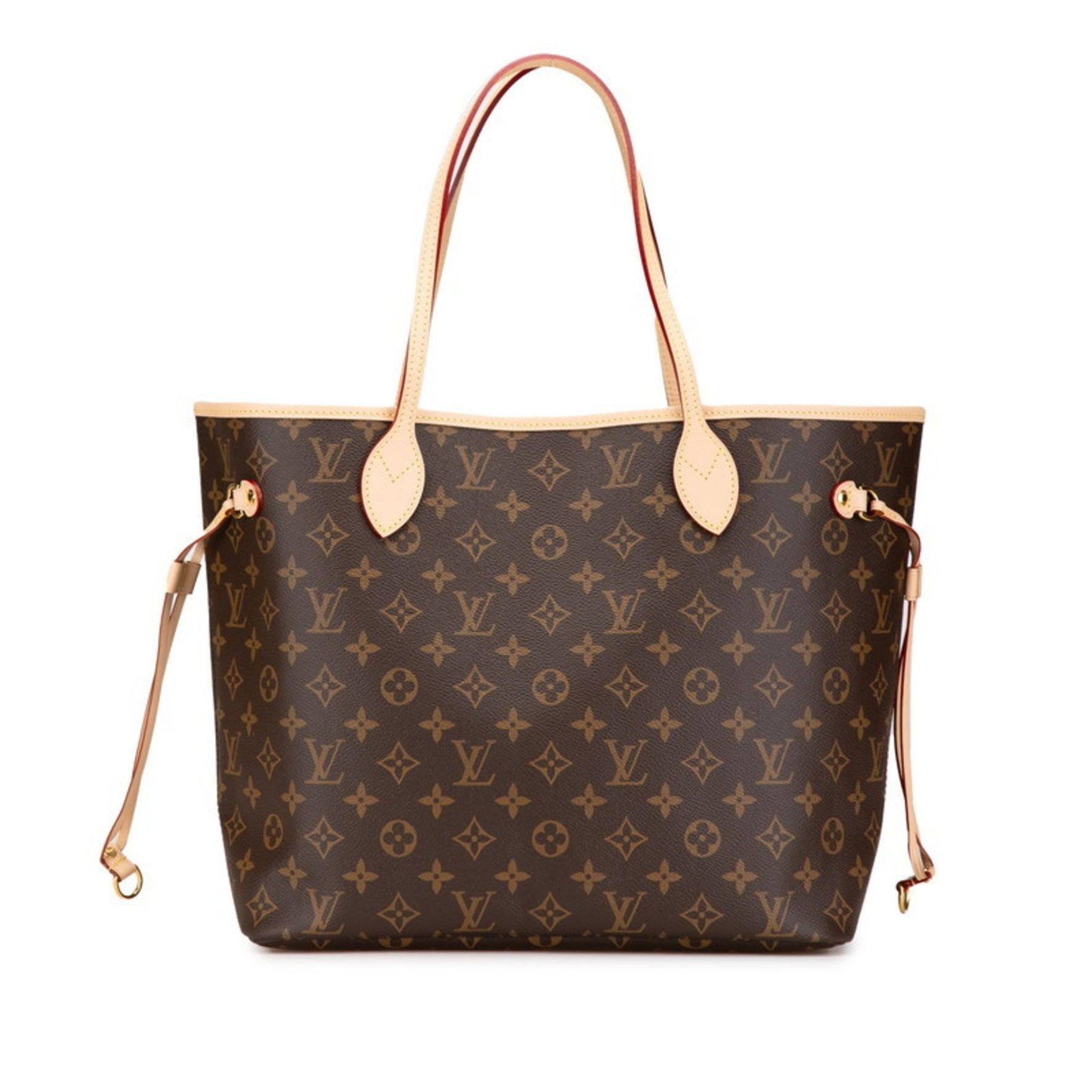 Louis Vuitton Monogram Neverfull MM Tote Bag PVC Leather