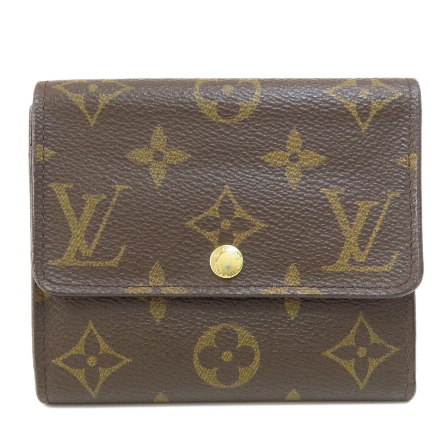 Louis Vuitton Anais Portefeuille Bi-fold Wallet Canvas