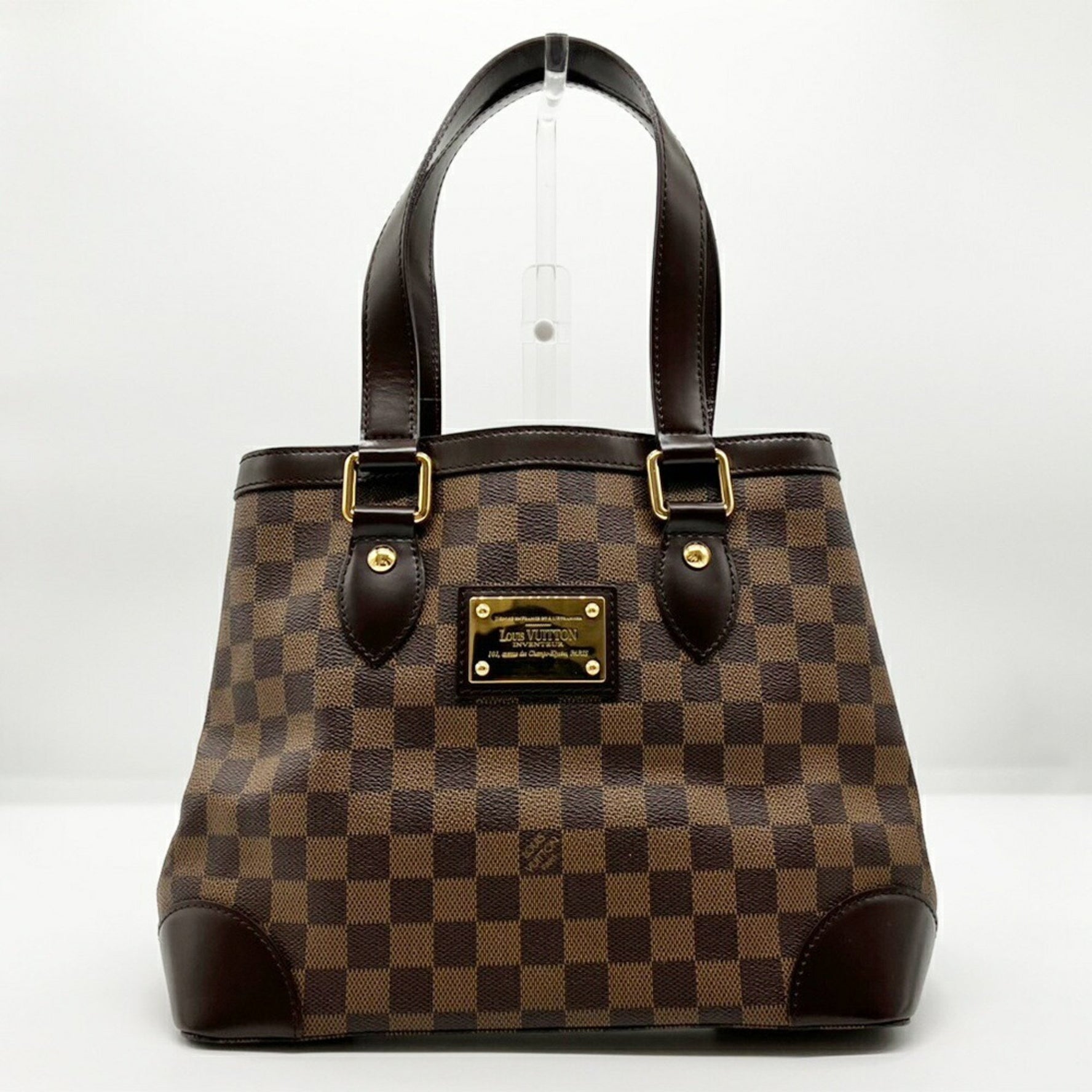 Louis Vuitton Hampstead PM Damier Tote Bag Brown