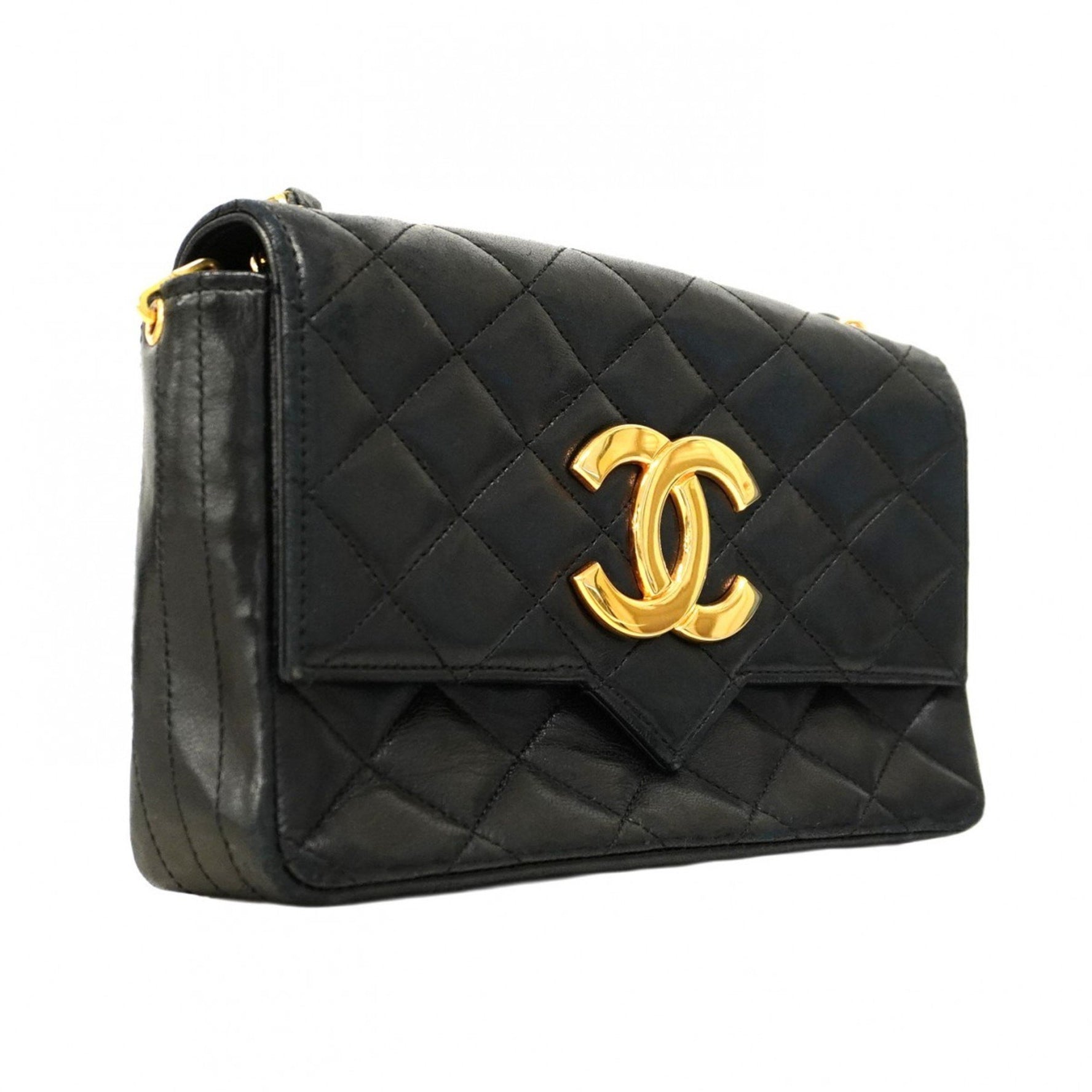 Chanel Matelasse Shoulder Bag with Chain Bag, Lambskin