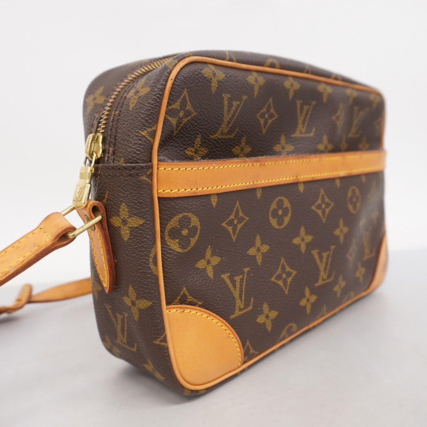 Louis Vuitton Monogram Trocadero 27 Shoulder Bag M51274 Brown Women's