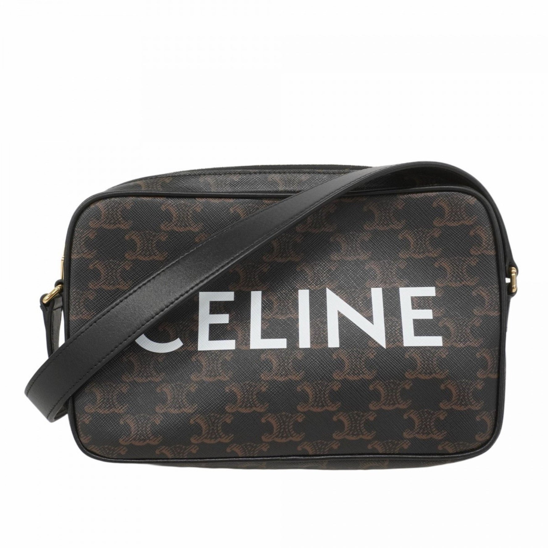 Celine Triomphe Medium Shoulder Bag in
