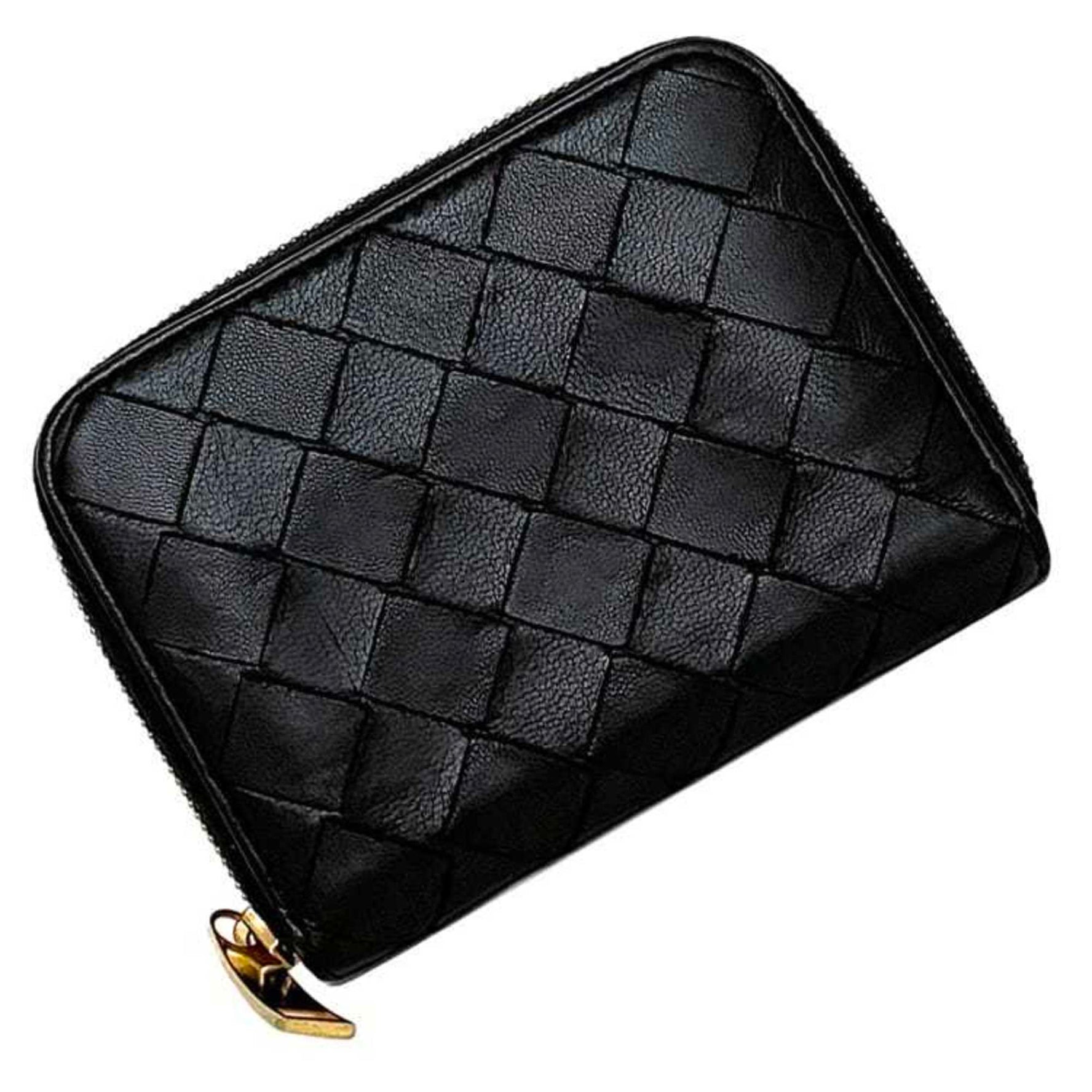 Bottega Veneta Coin Case Intrecciato Purse Leather BOTTEGA VENETA Wallet Women Men Compact