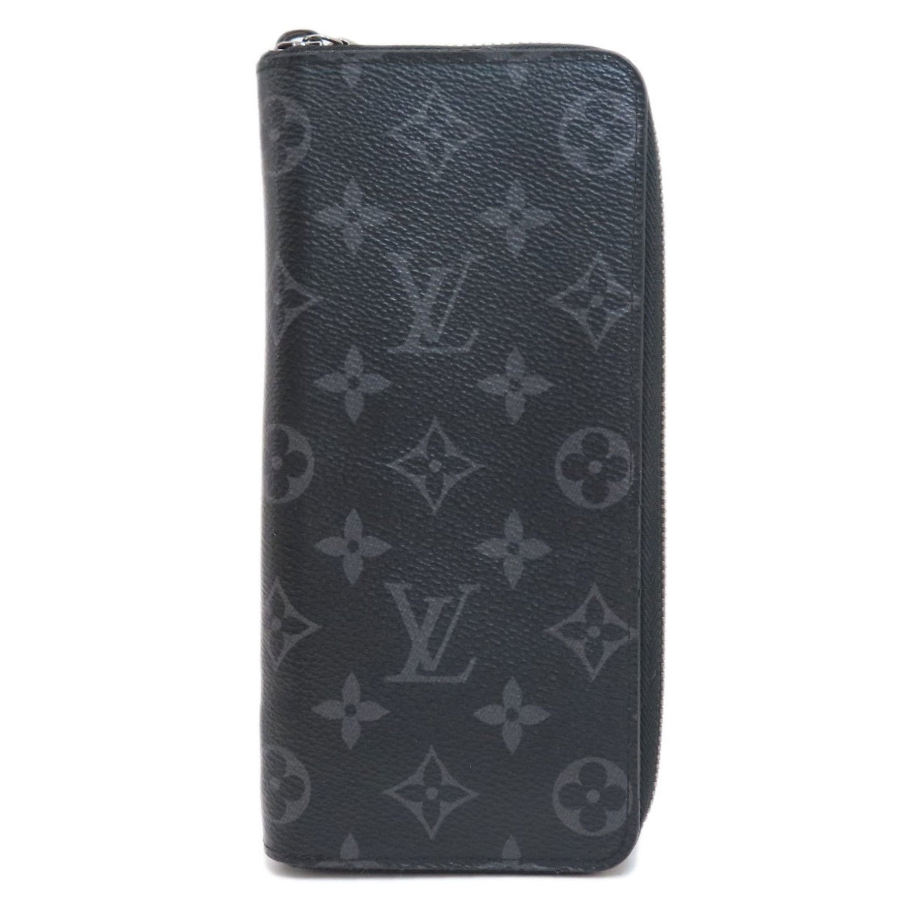Louis Vuitton Zippy Wallet Vertical Long Monogram Eclipse