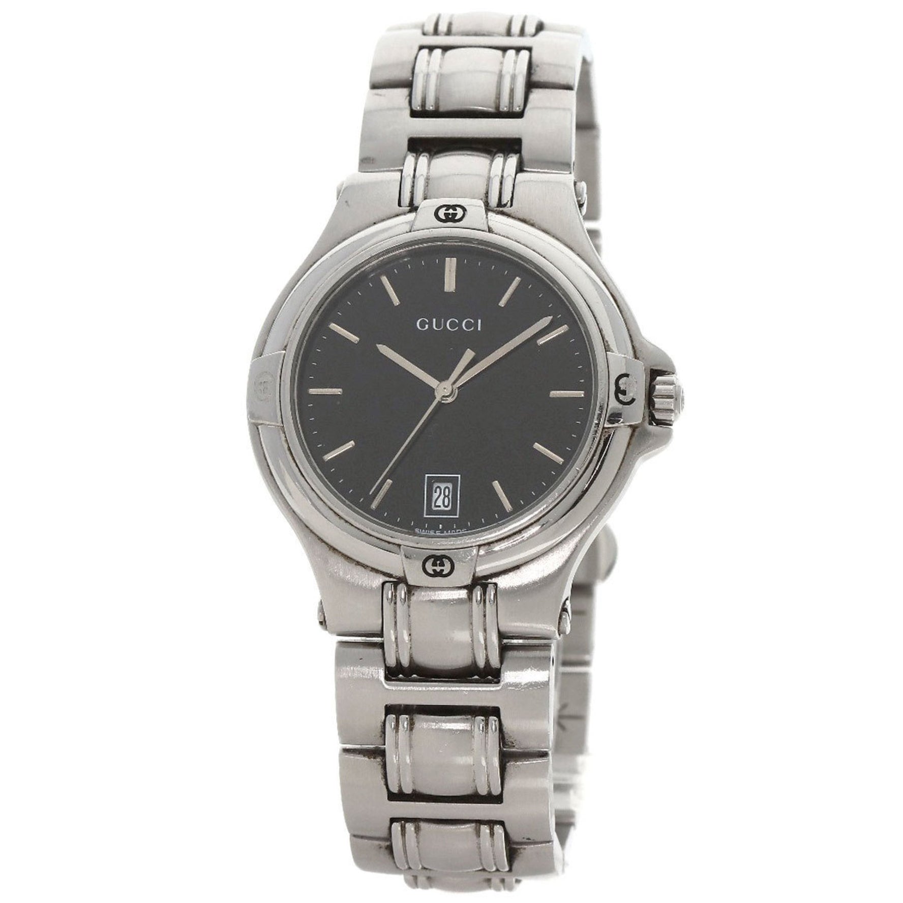 Gucci 9040M Double G Watch Stainless Steel SS Men's GUCCI