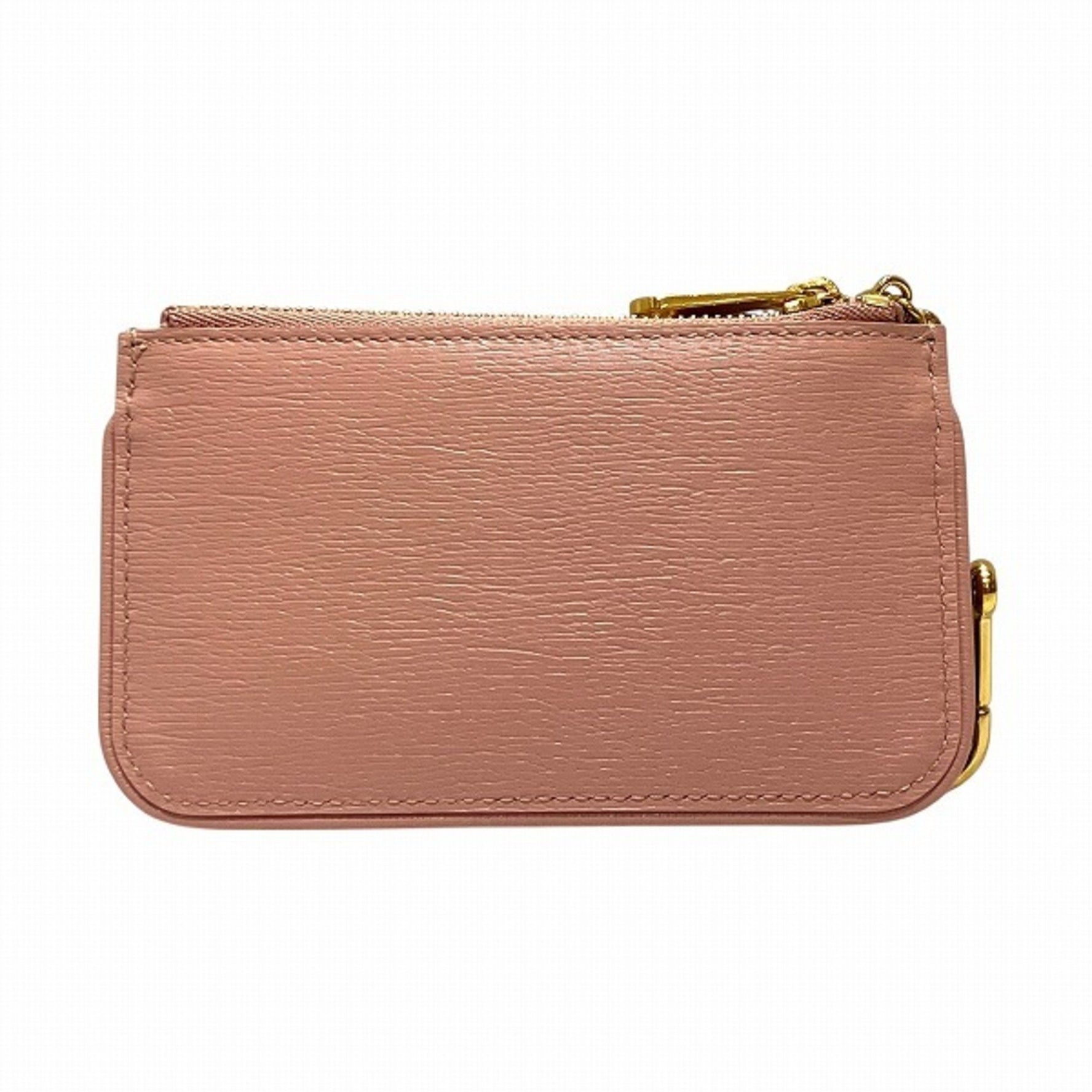 GUCCI Script Wallet/Coin Case with Key Hook