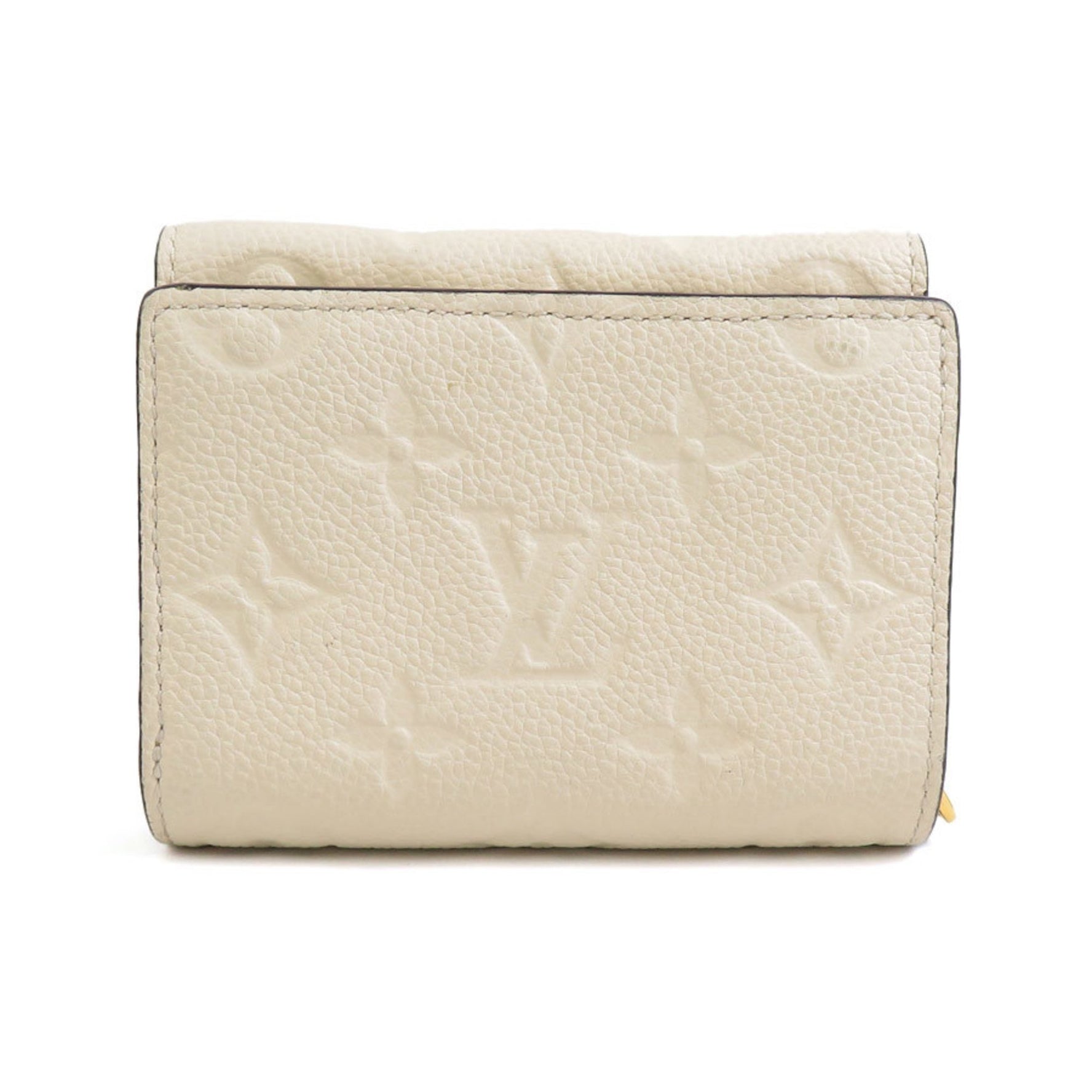 Louis Vuitton LOUIS VUITTON Bi-fold wallet Monogram Empreinte Crème Women's M81071 55846j
