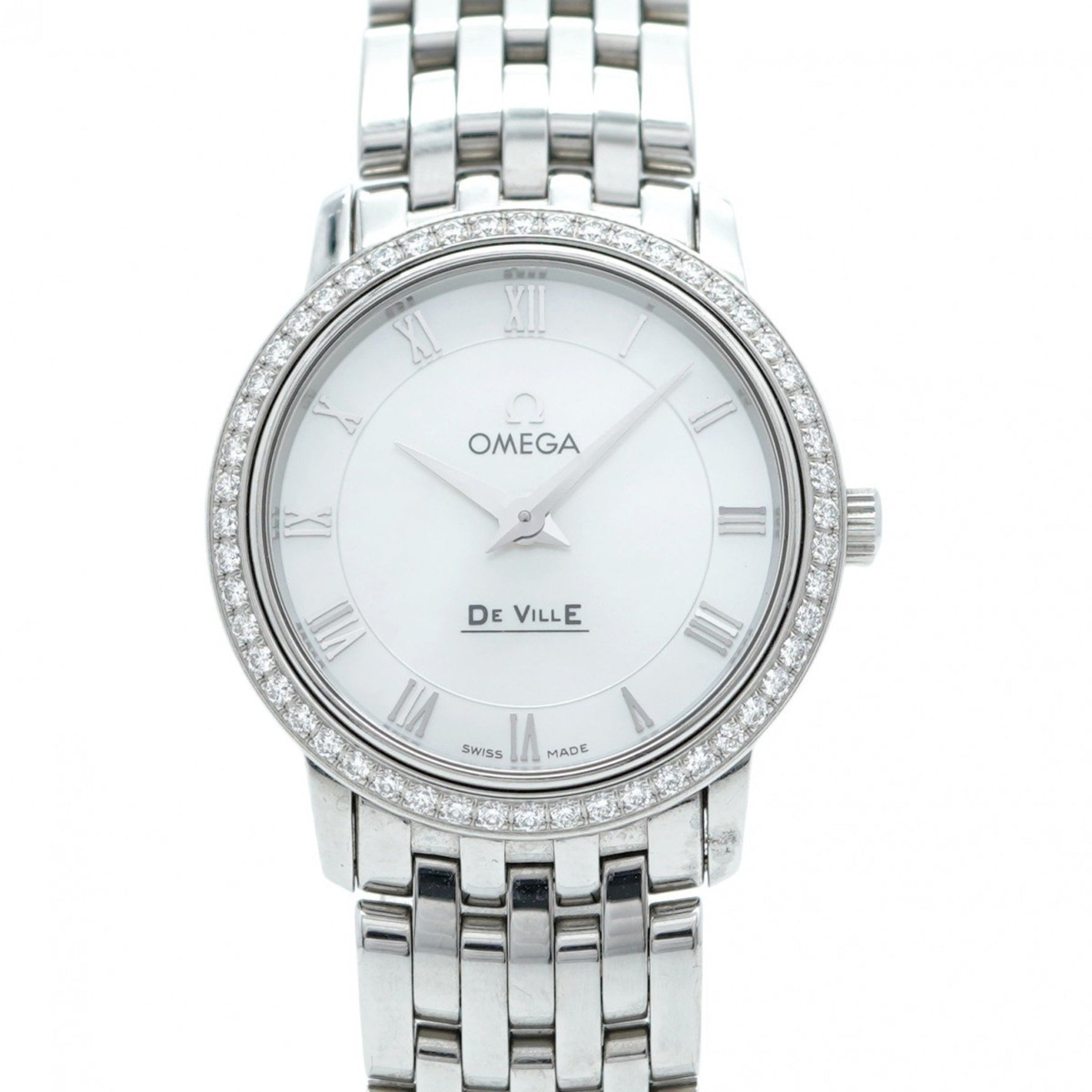 Omega De Ville 413.15.27.60.05.001 White Dial Watch