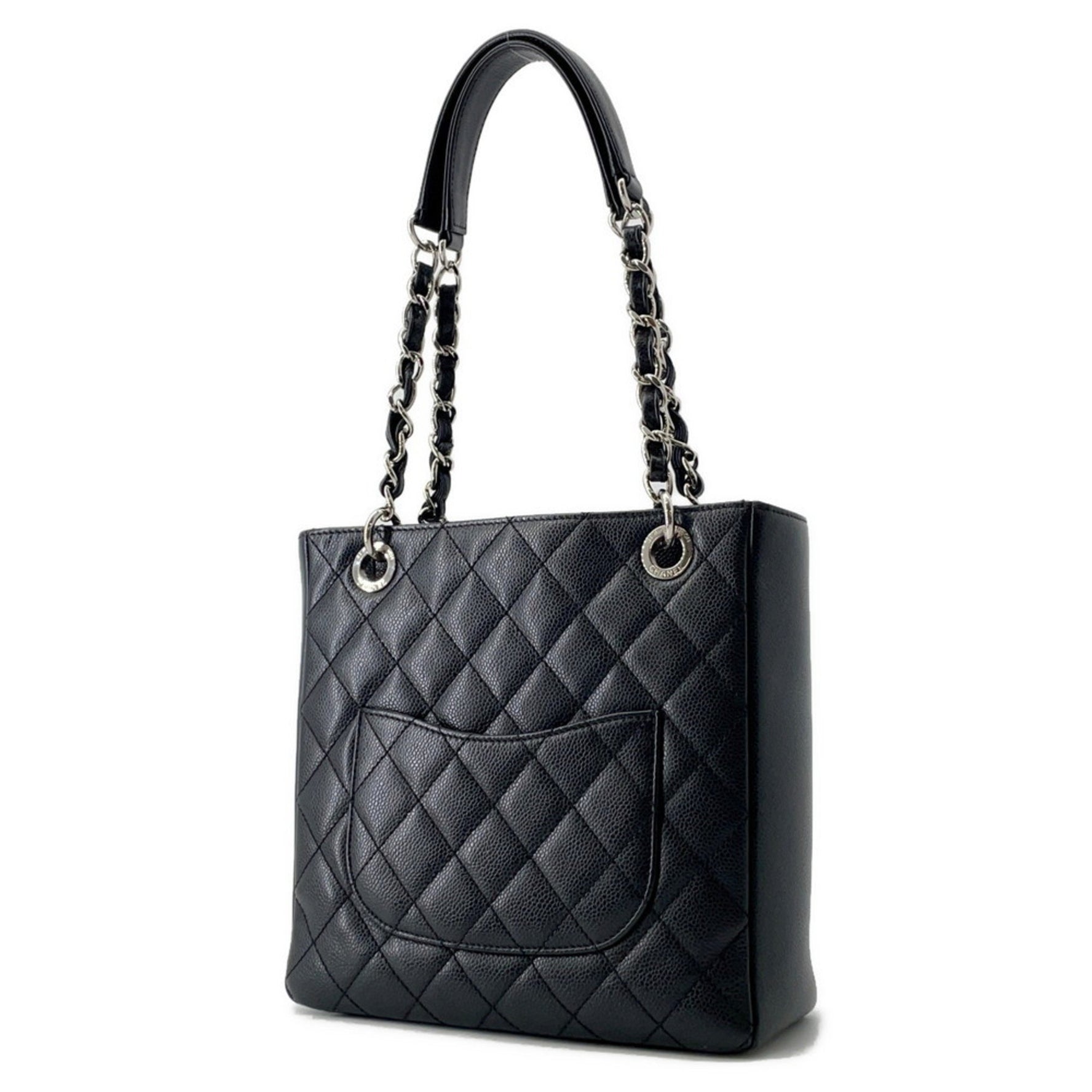 CHANEL Matelasse Coco Mark Tote Bag Shoulder PST